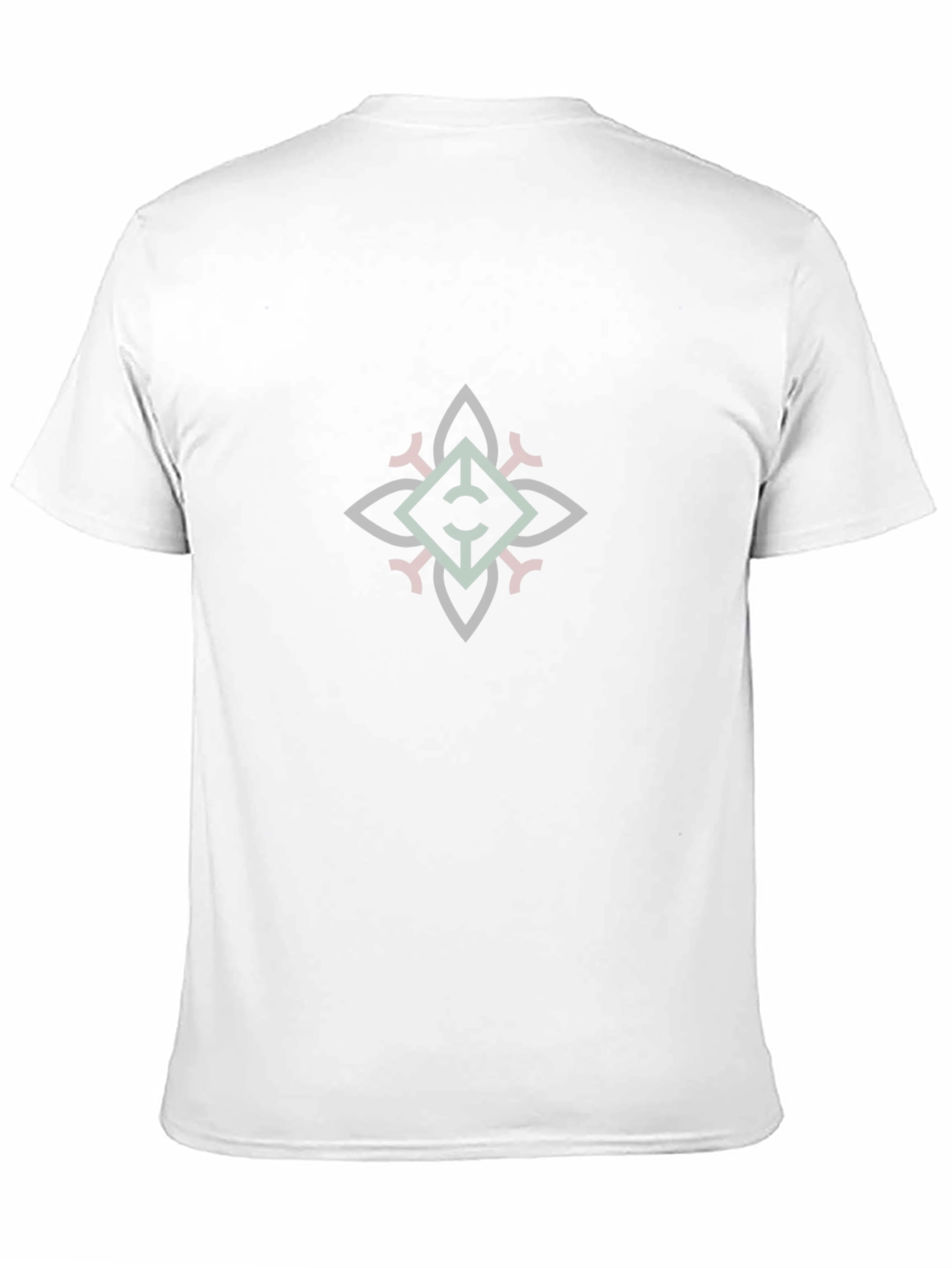 Mens Black Graphic Tee - Unique Design