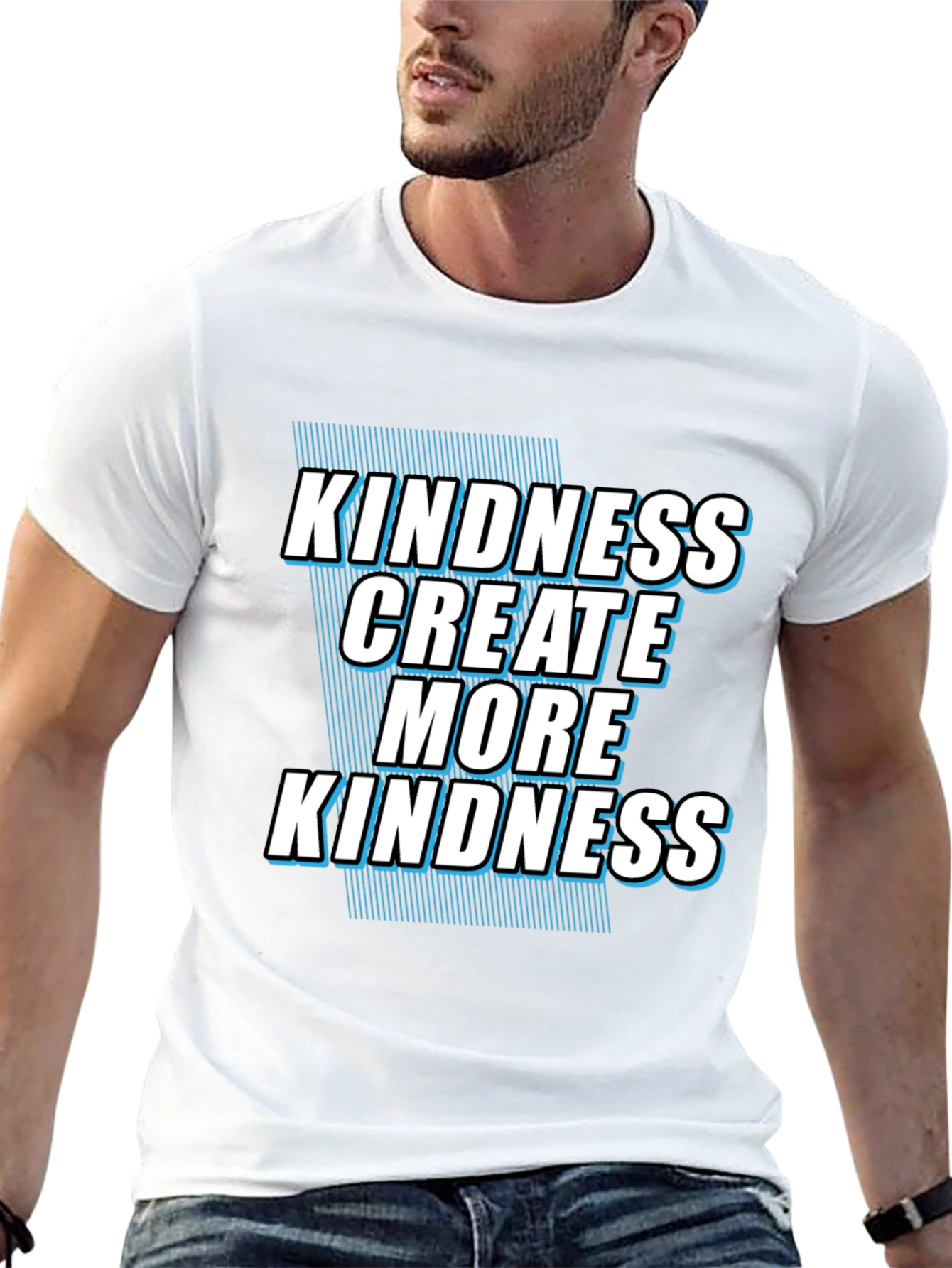 Kindness T-Shirt: Create More Kindness Black