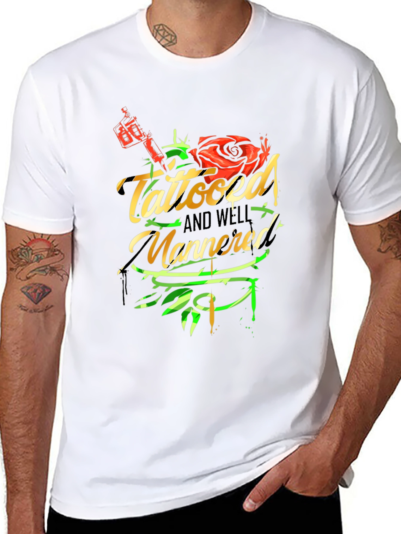 Tattooed and Well Mannered Graphic Tee