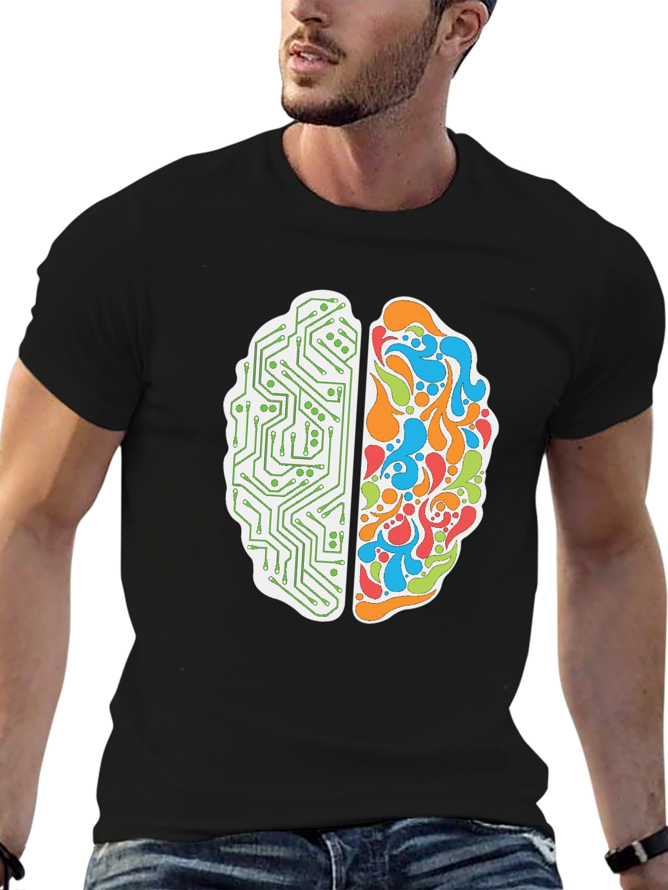 Brain Circuitry T-Shirt - Creative Mind Apparel