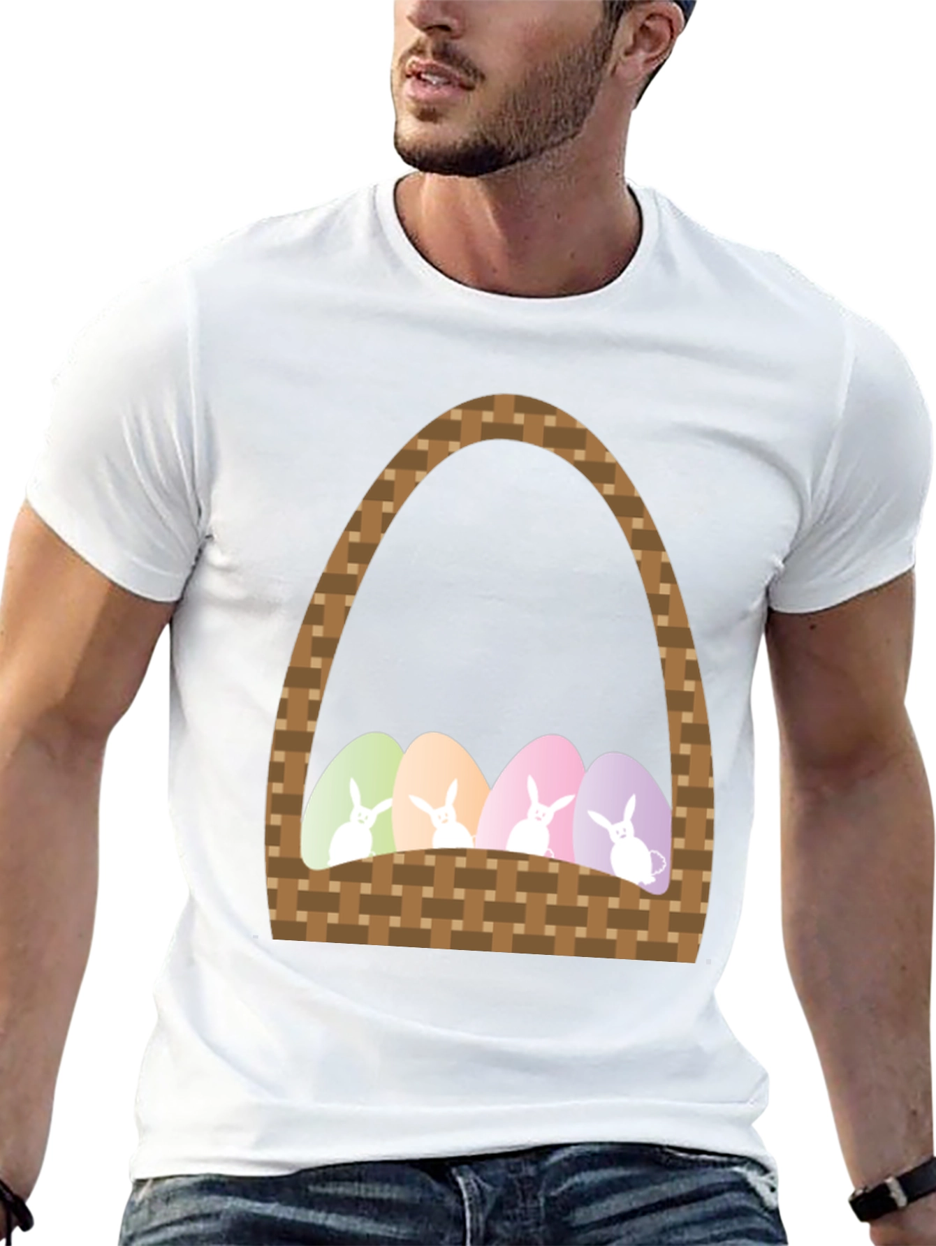 Easter Bunny Basket T-Shirt