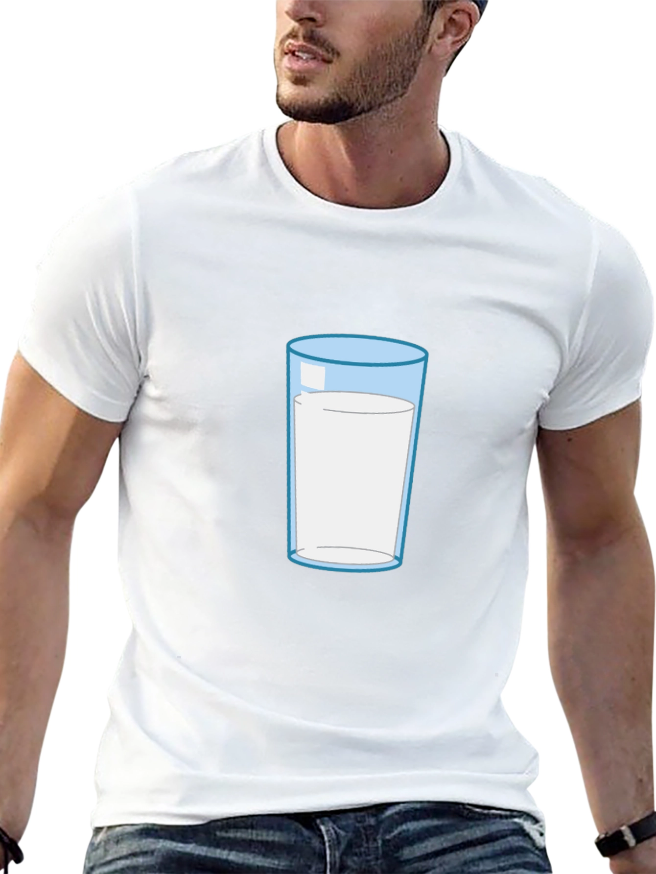 Milk Graphic Tee - Cool & Comfy T-Shirt