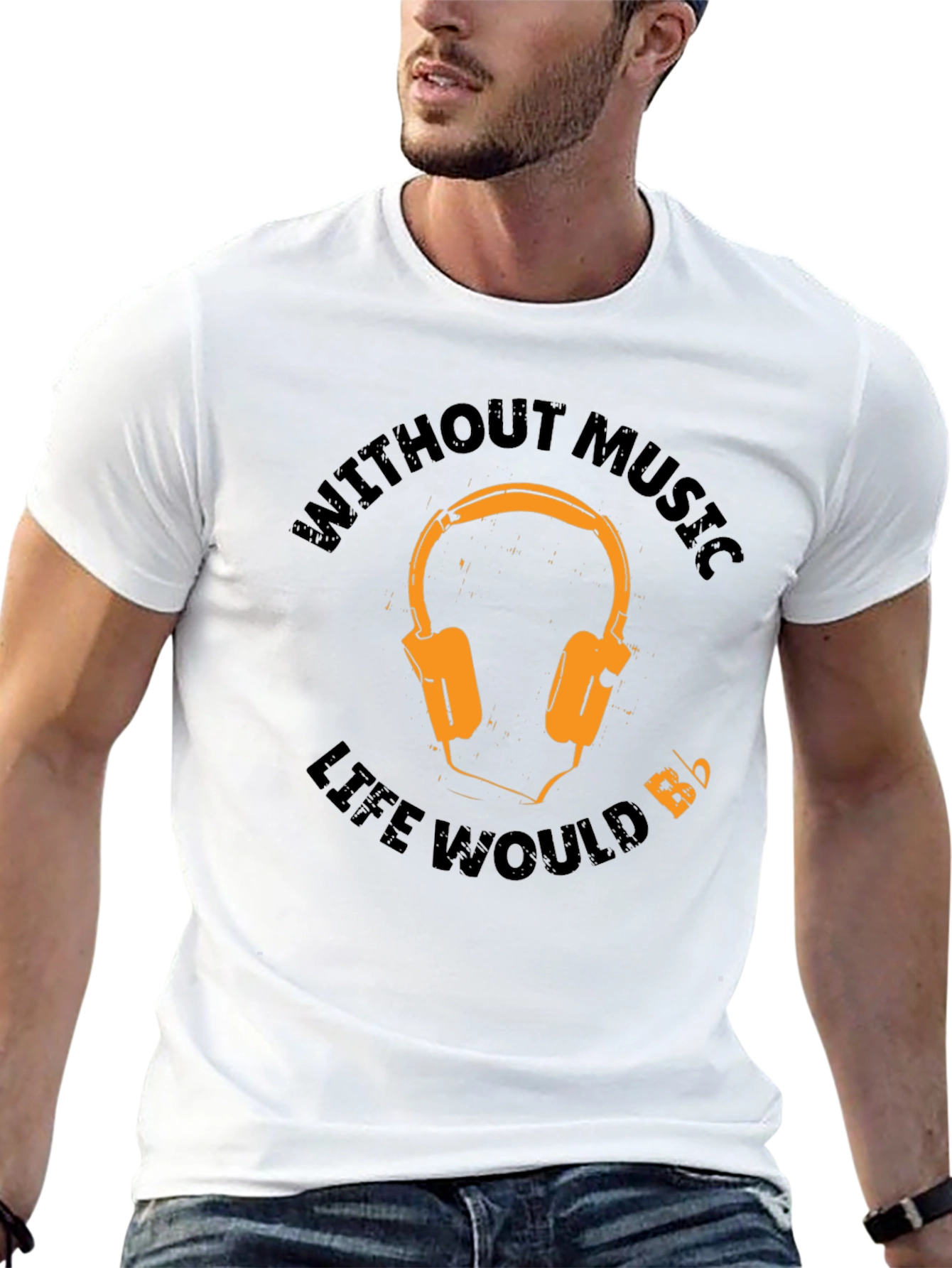 Music Lover T-Shirt - Without Music Life Would...