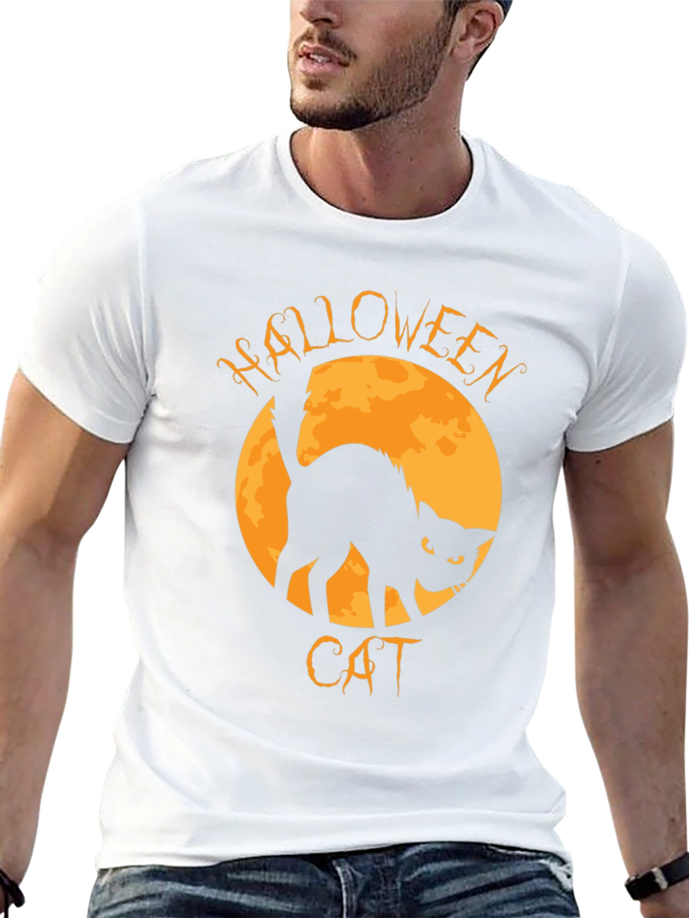 Halloween Cat T-Shirt