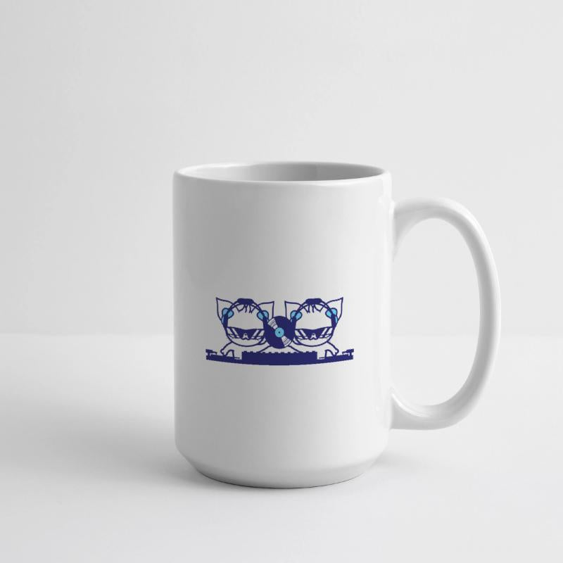 2 DJ Cats Team Kitten Mixing Console Vinyl Record