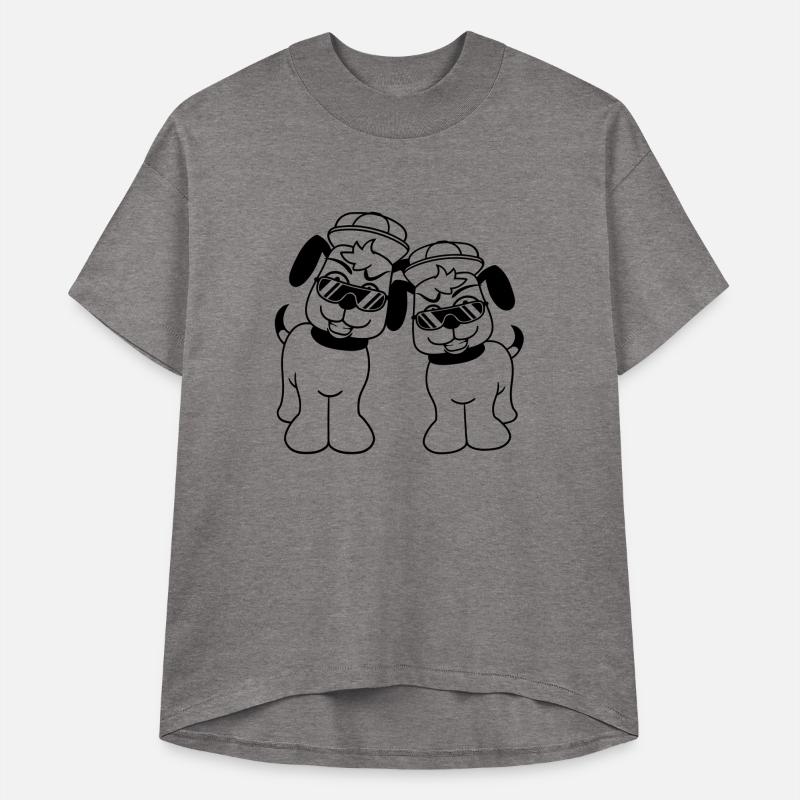 2 DJ Dogs Sunglasses Teenager Cap Cappy Team Crew