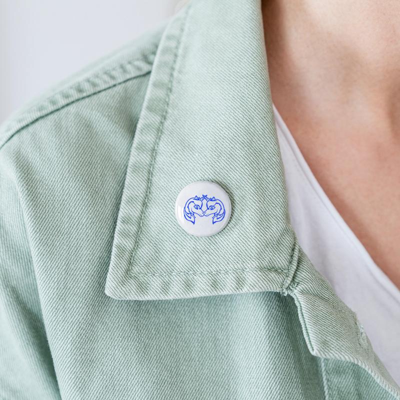 2 Unicorns Team Couple Horns Friends Greeting Cute