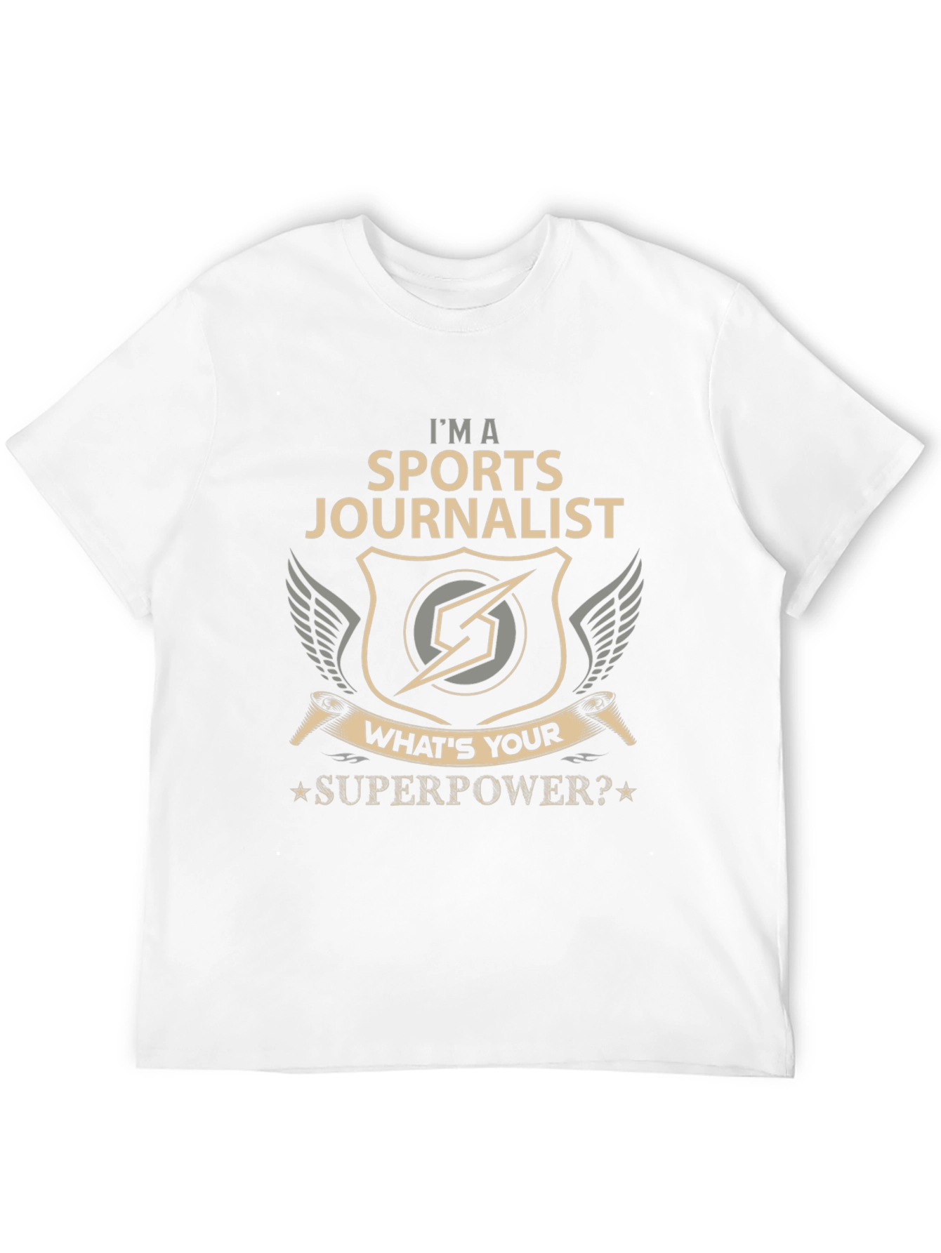 Sports Journalist Superpower T-Shirt
