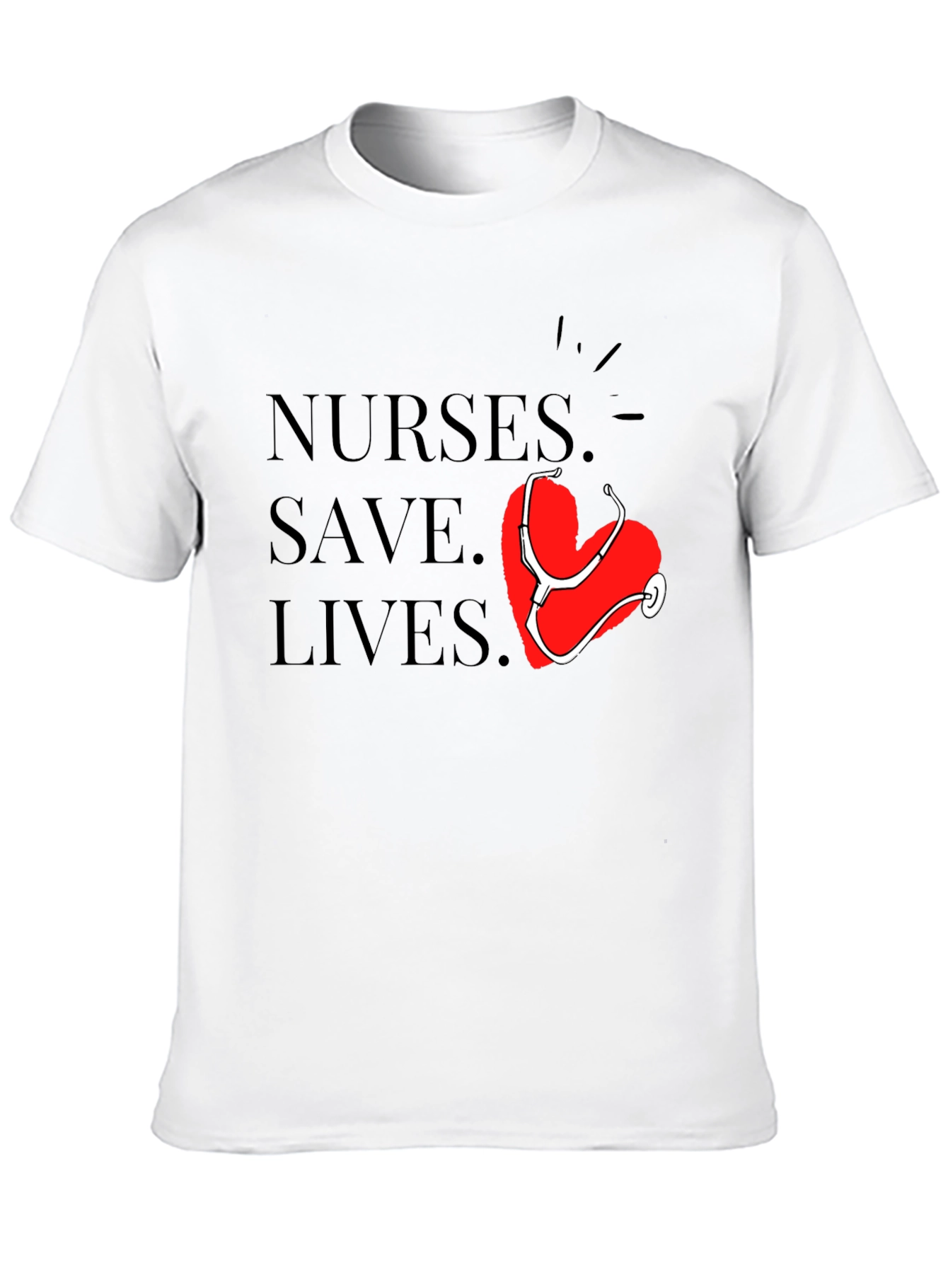 Nurses Save Lives Graphic Tee - Unisex