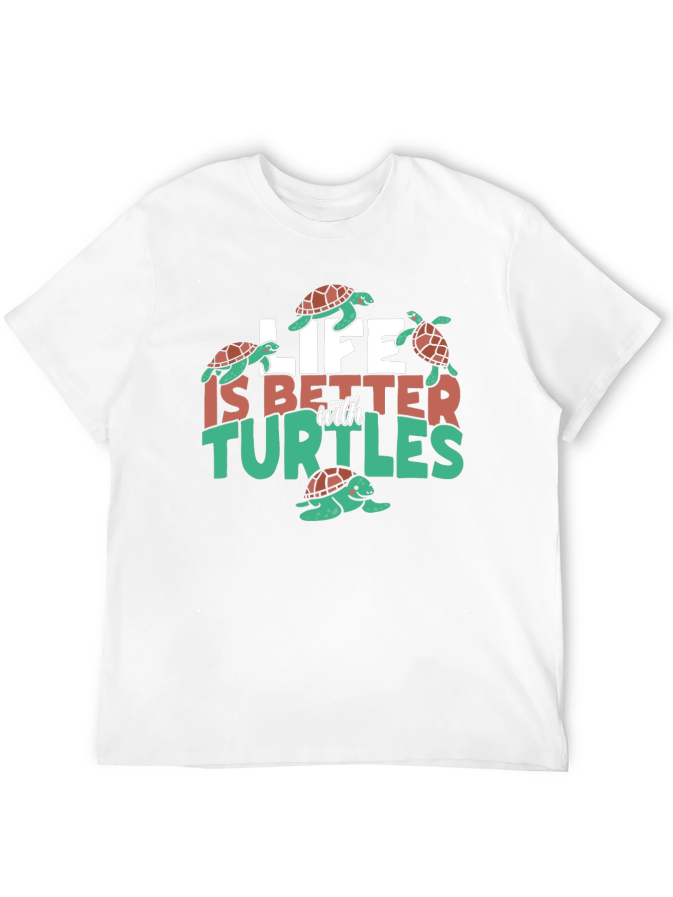 Life is Better with Turtles Graphic Tee