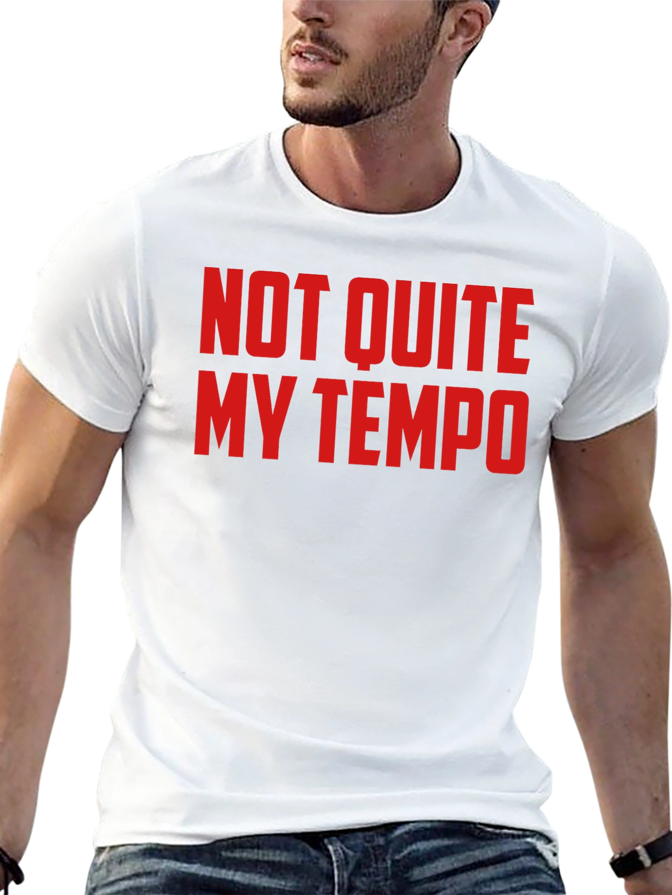 Not Quite My Tempo T-Shirt - Funny Music Tee