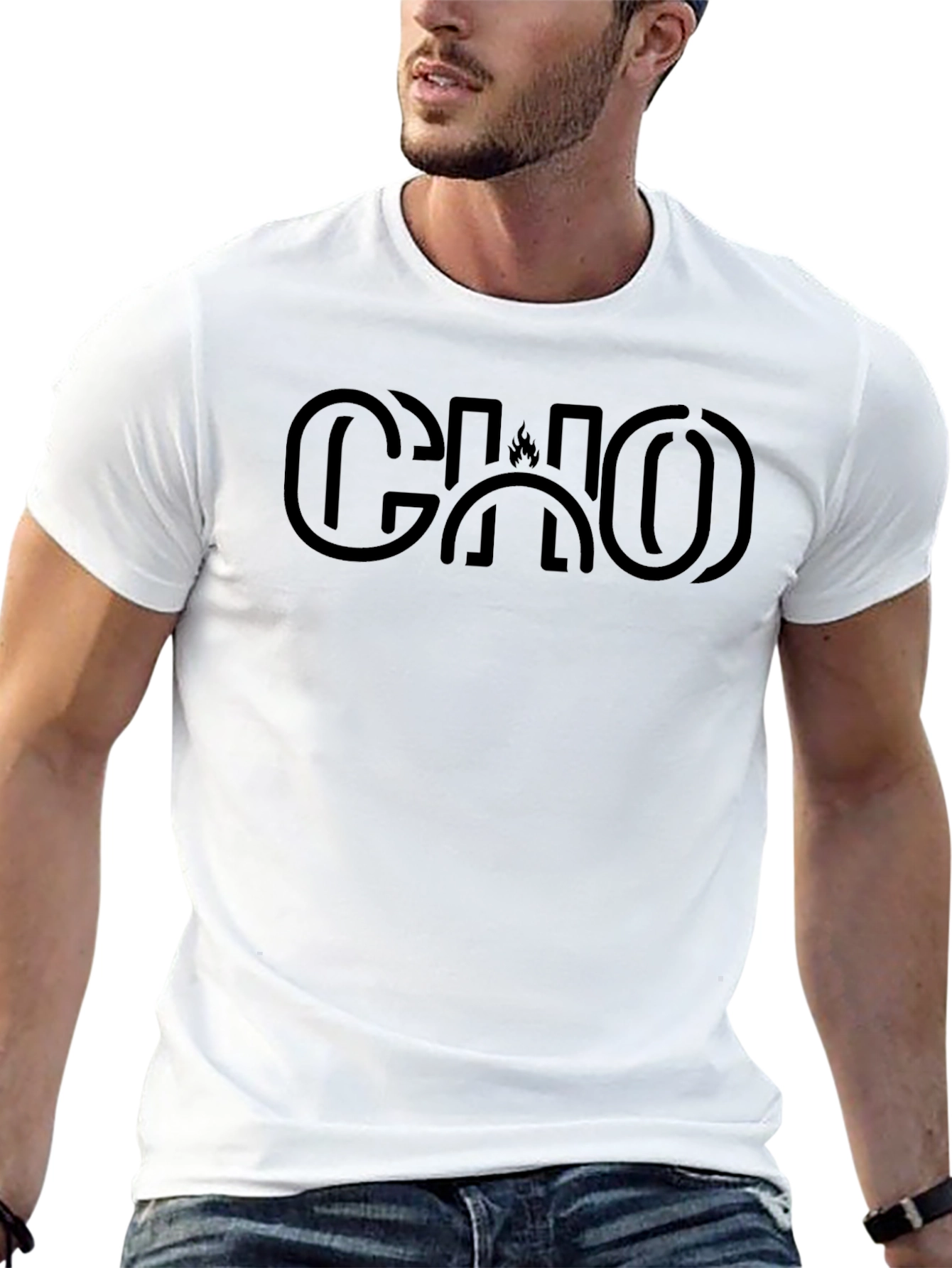 CHO Graphic Black T-Shirt