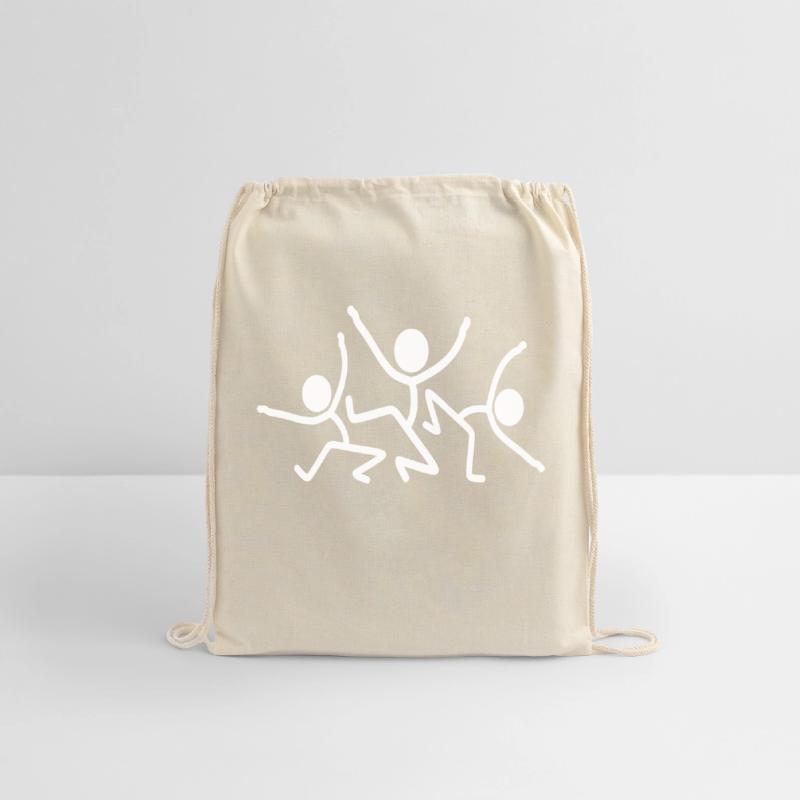 3 Stickman Party Fun Crew Team Three Friends Group