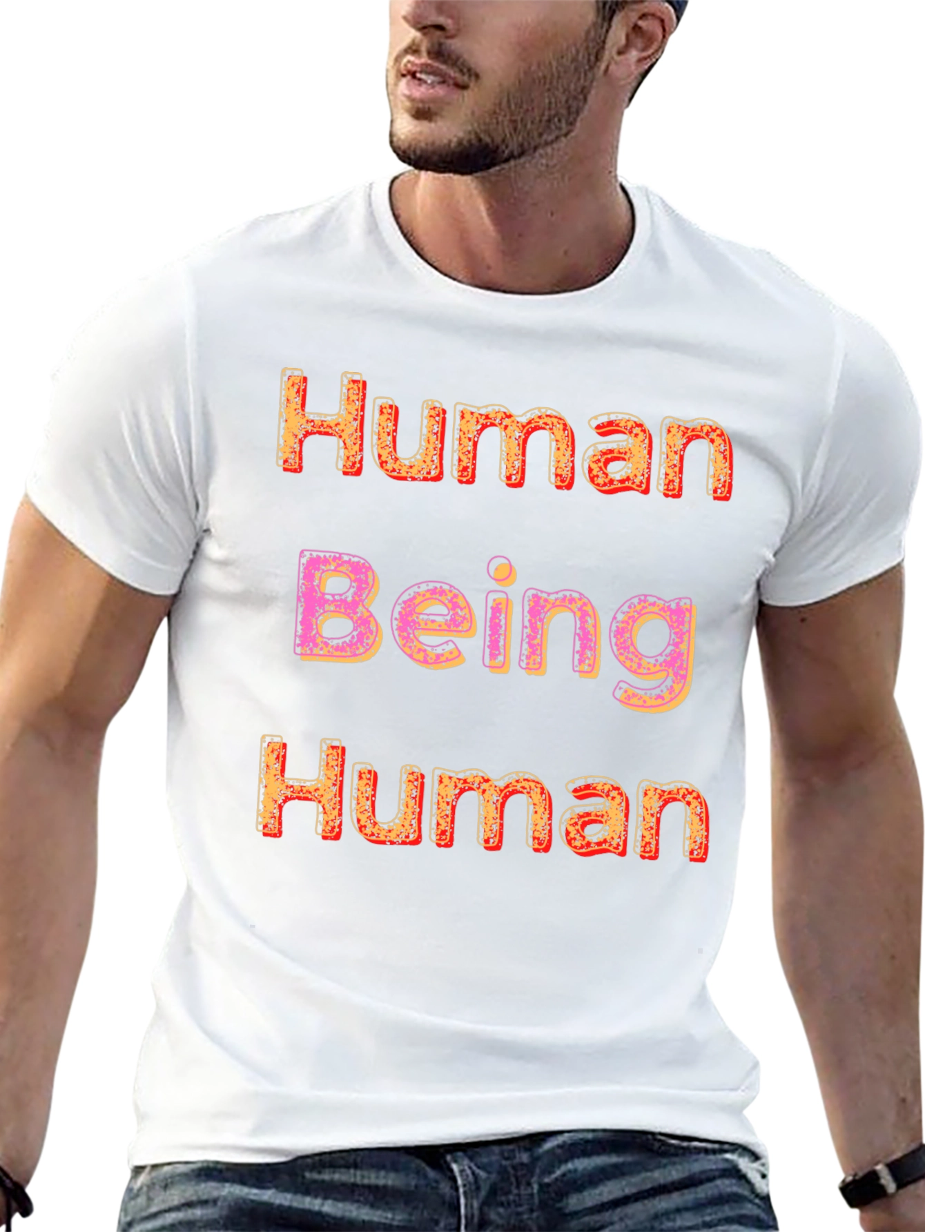 Human Being Human Graphic Tee
