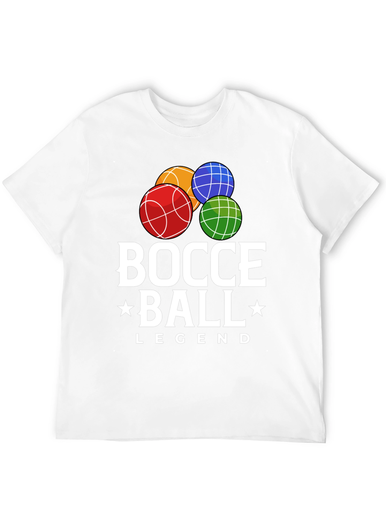 Bocce Ball Legend Graphic Tee - Classic Comfort