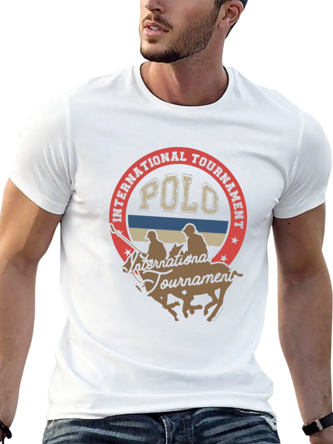 Polo International Tournament Graphic Tee