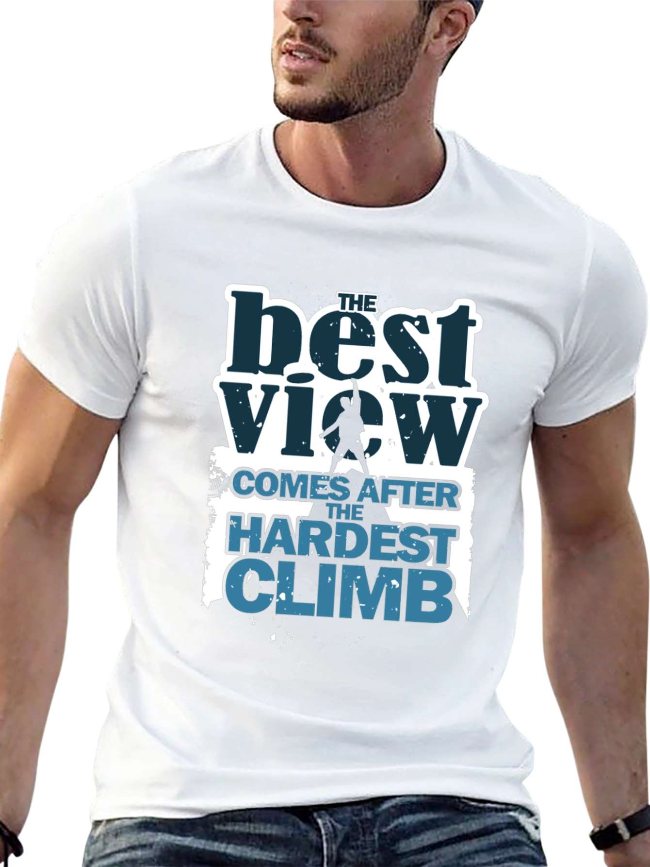 The Best View Climber Graphic T-Shirt