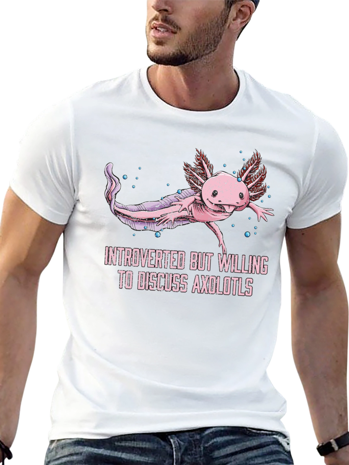 Introverted Axolotl T-Shirt