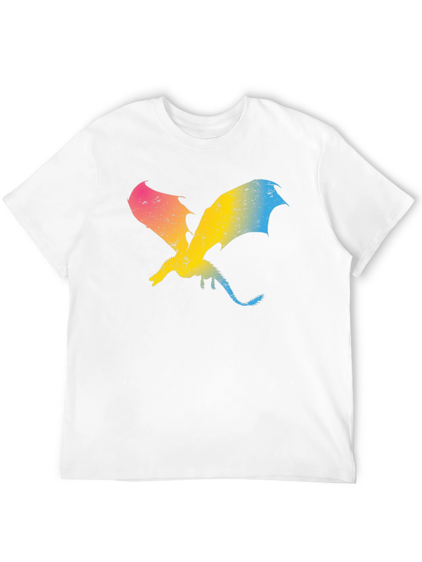 Pansexual Pride Dragon Graphic T-Shirt
