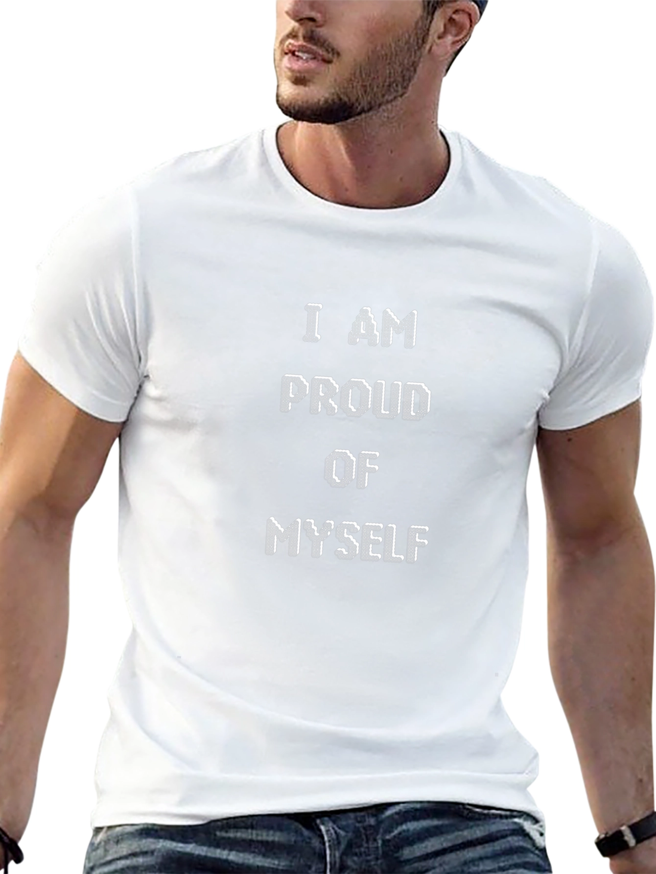 Proud T-Shirt - Black Cotton Tee