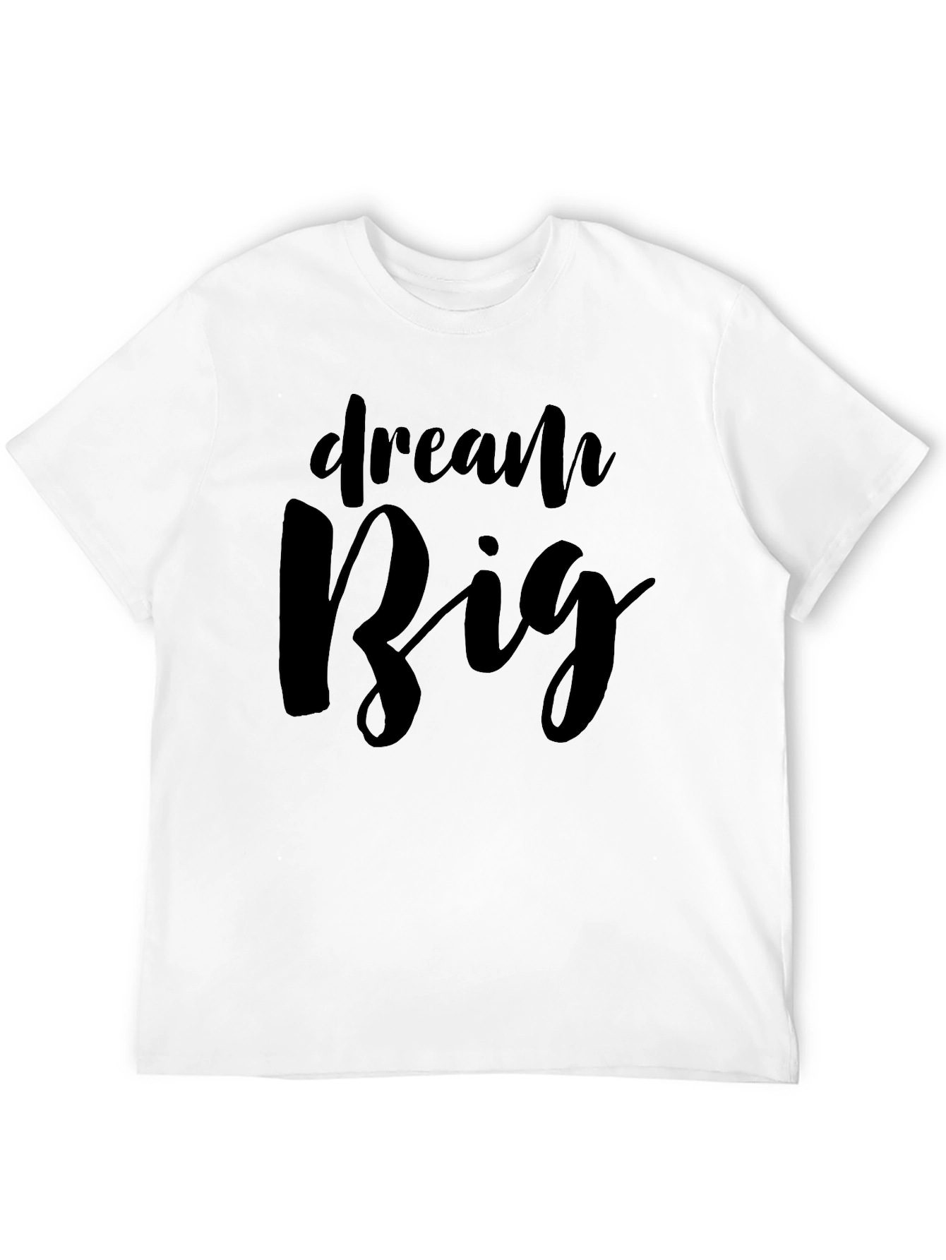 Dream Big Graphic Tee - Black
