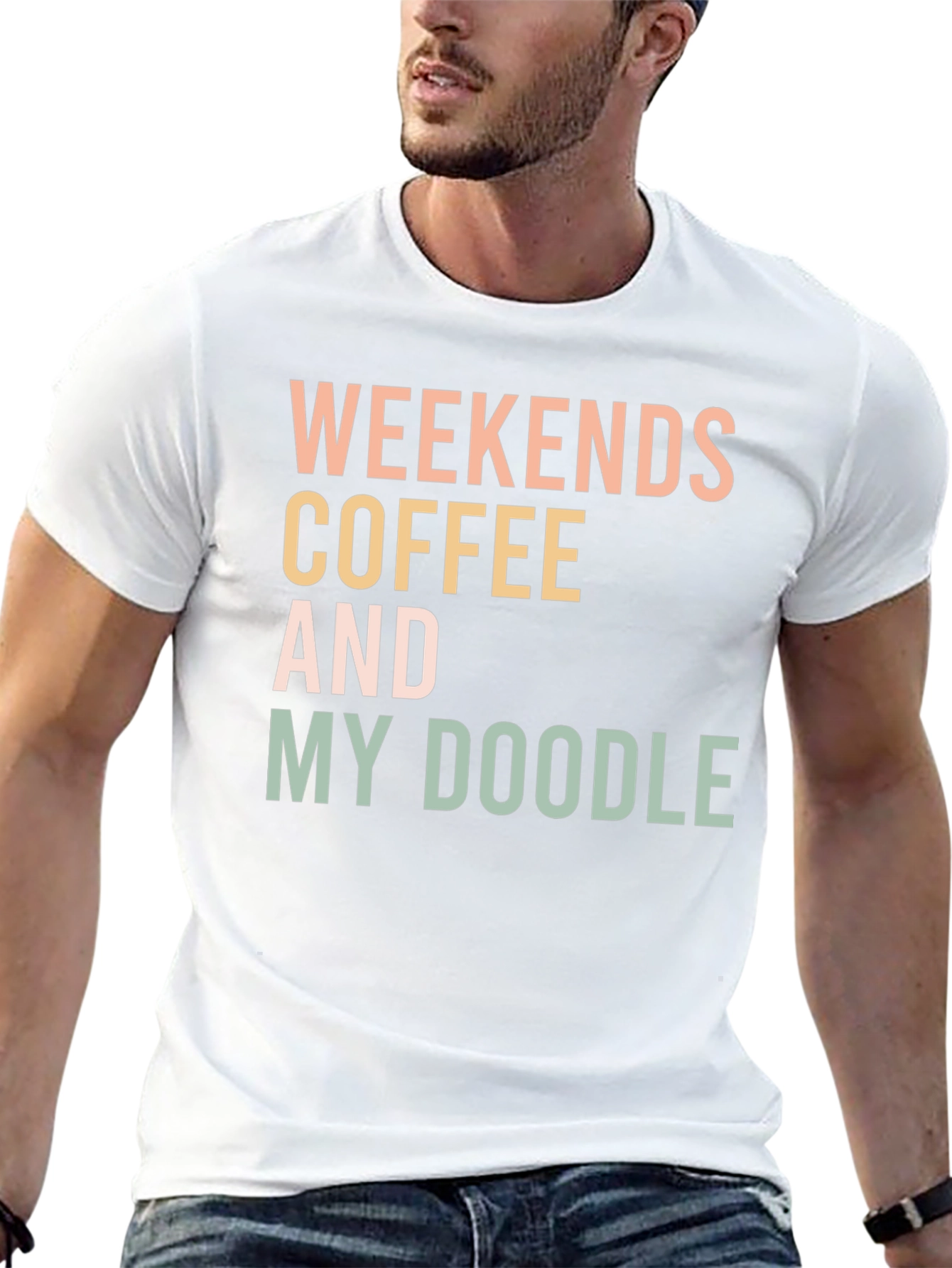 Weekends Coffee and My Doodle T-Shirt