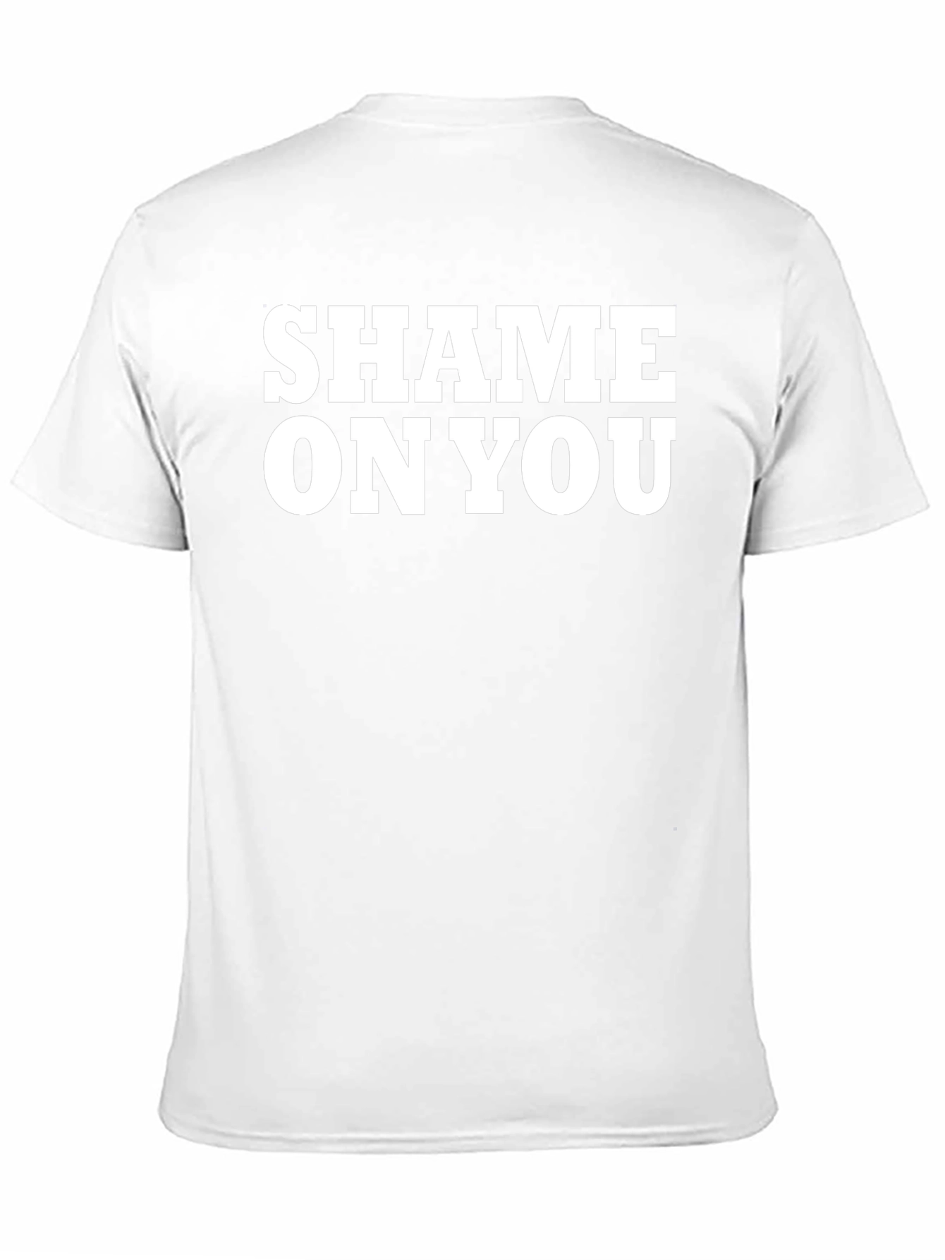 Shame On You Graphic Tee - Bold Statement T-Shirt