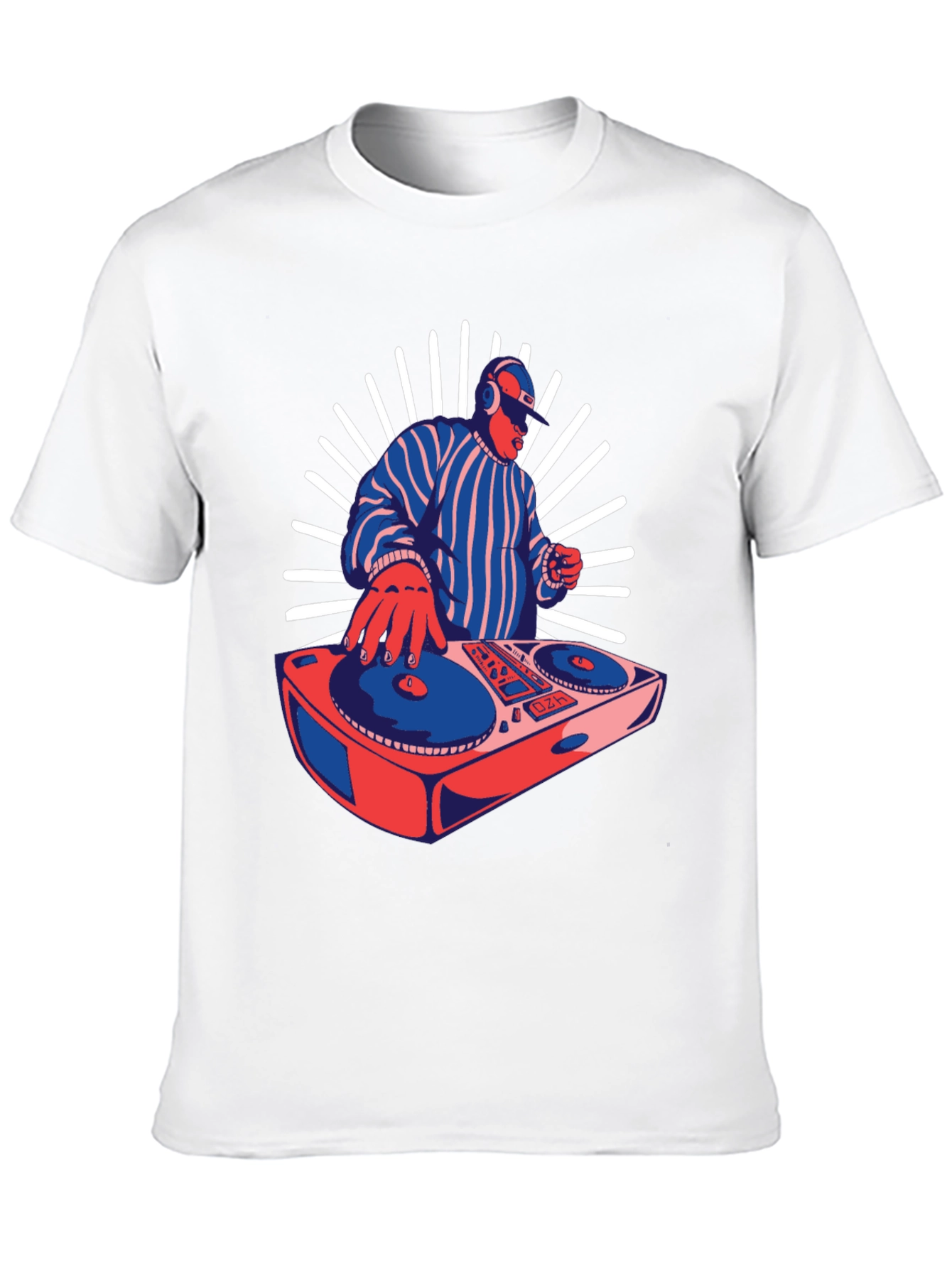 DJ Graphic T-Shirt - Cool Music Lover Tee