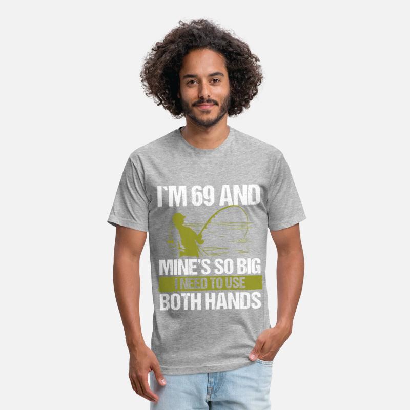 69 Year Old Fishing Lure Fisherman Rod Funny 69