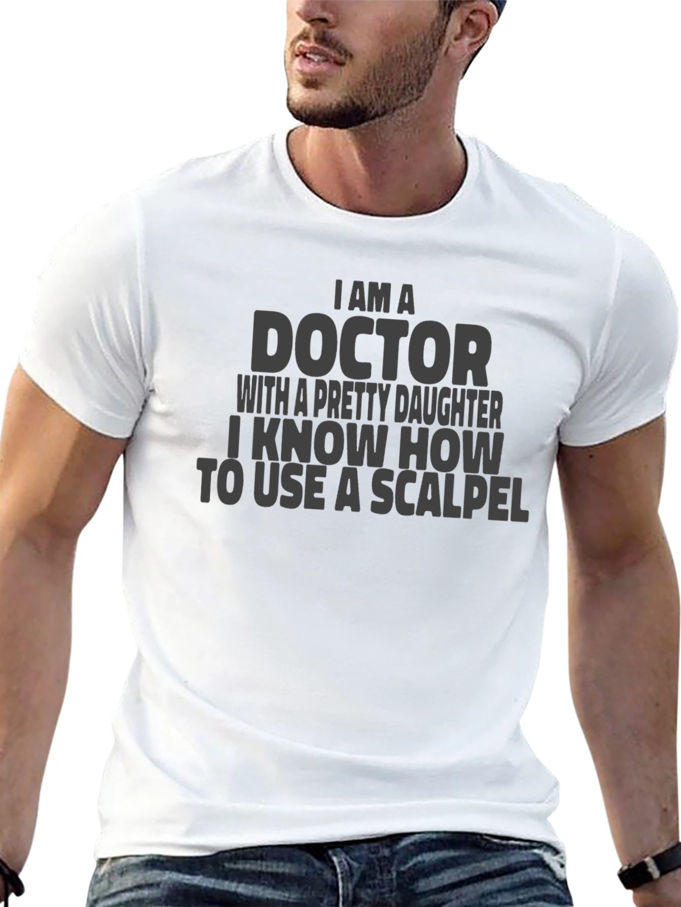 Doctor With Pretty Daughter T-Shirt