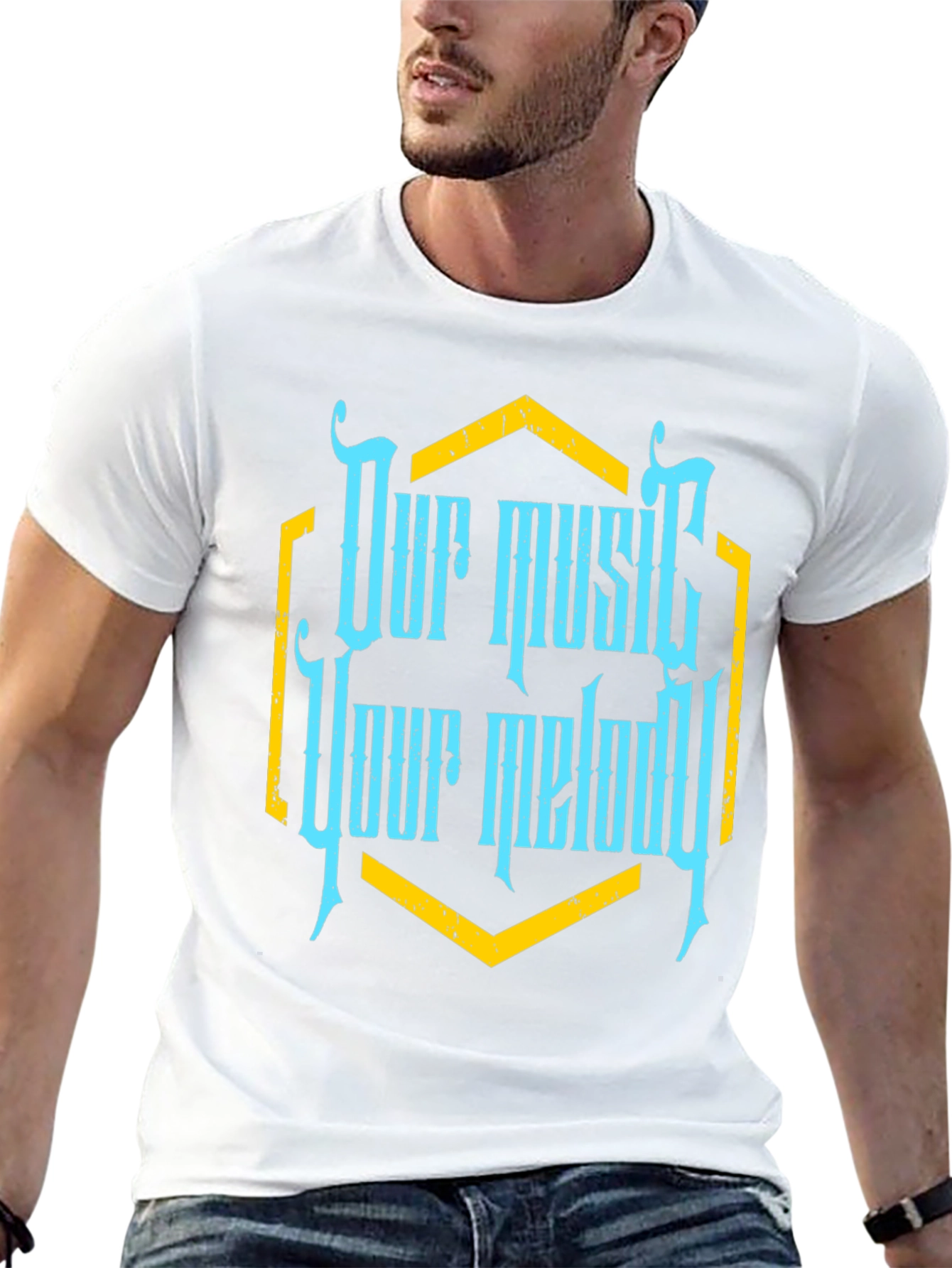 Our Music Your Melody Graphic Tee - Black