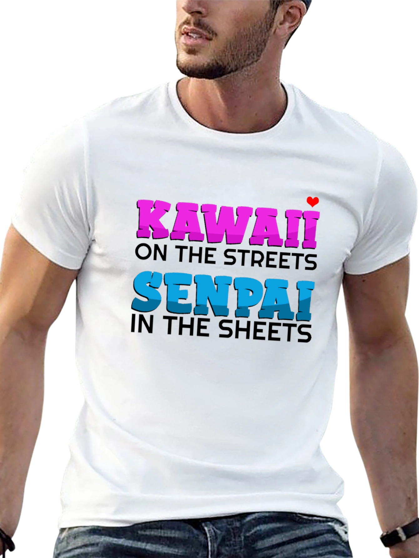 Kawaii Senpai T-Shirt - Anime Style