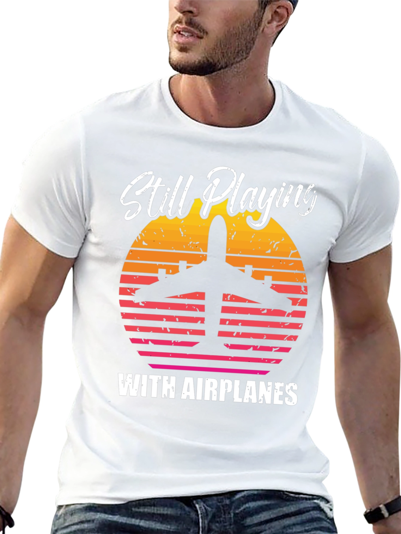 Still Playing with Airplanes T-Shirt