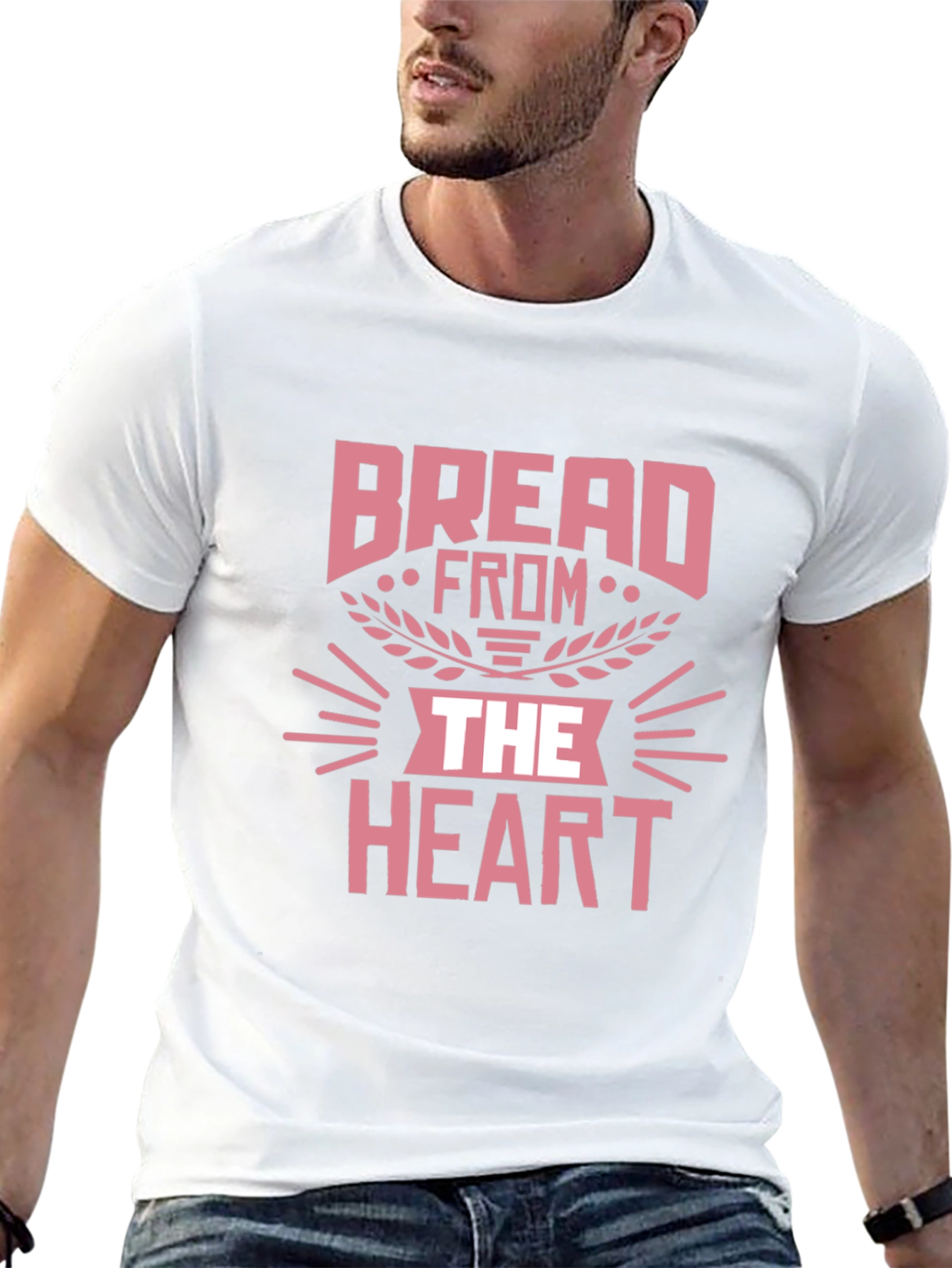 Bread From The Heart Black T-Shirt