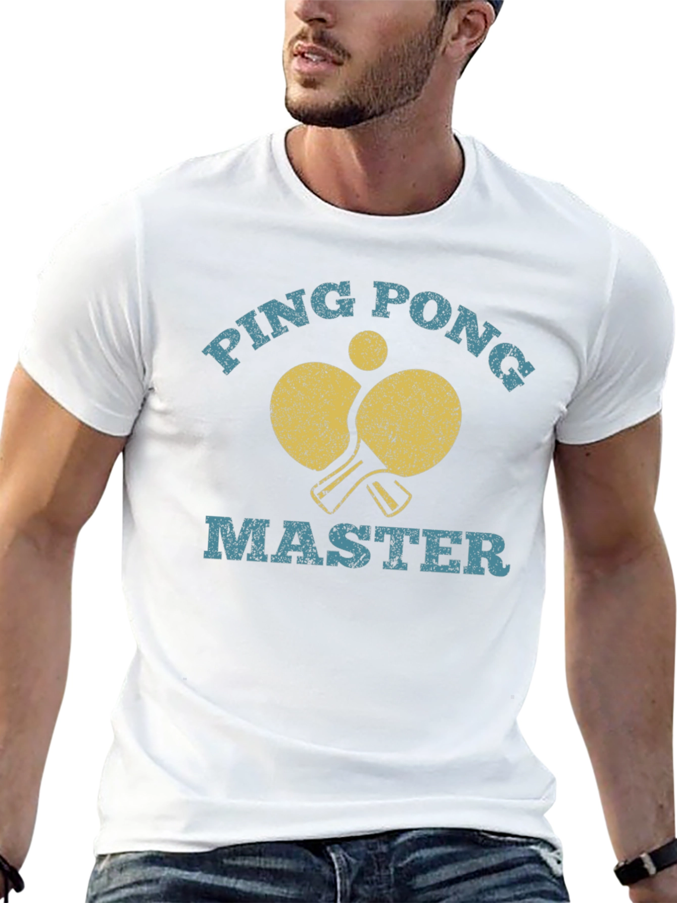 Ping Pong Master Black T-Shirt