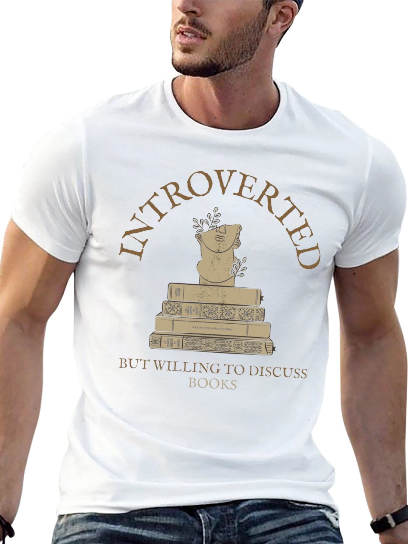 Introverted Book Lover T-Shirt