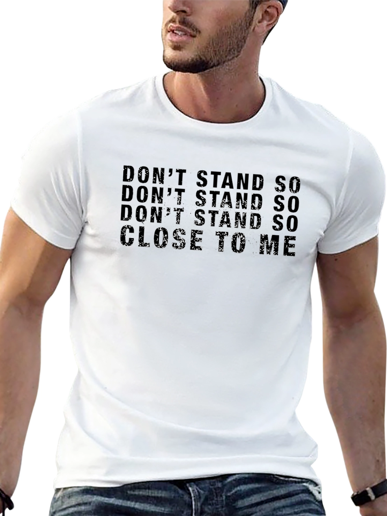 Dont Stand So Close To Me Black T-Shirt