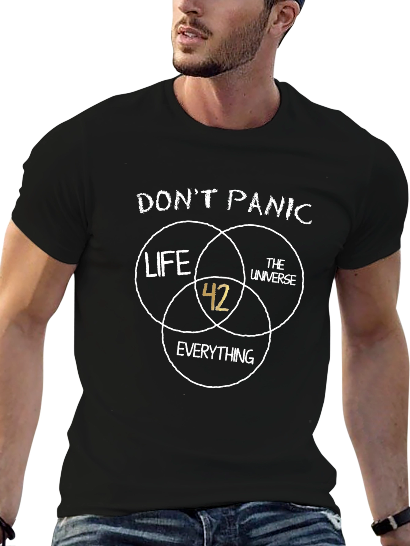 Dont Panic 42 T-Shirt