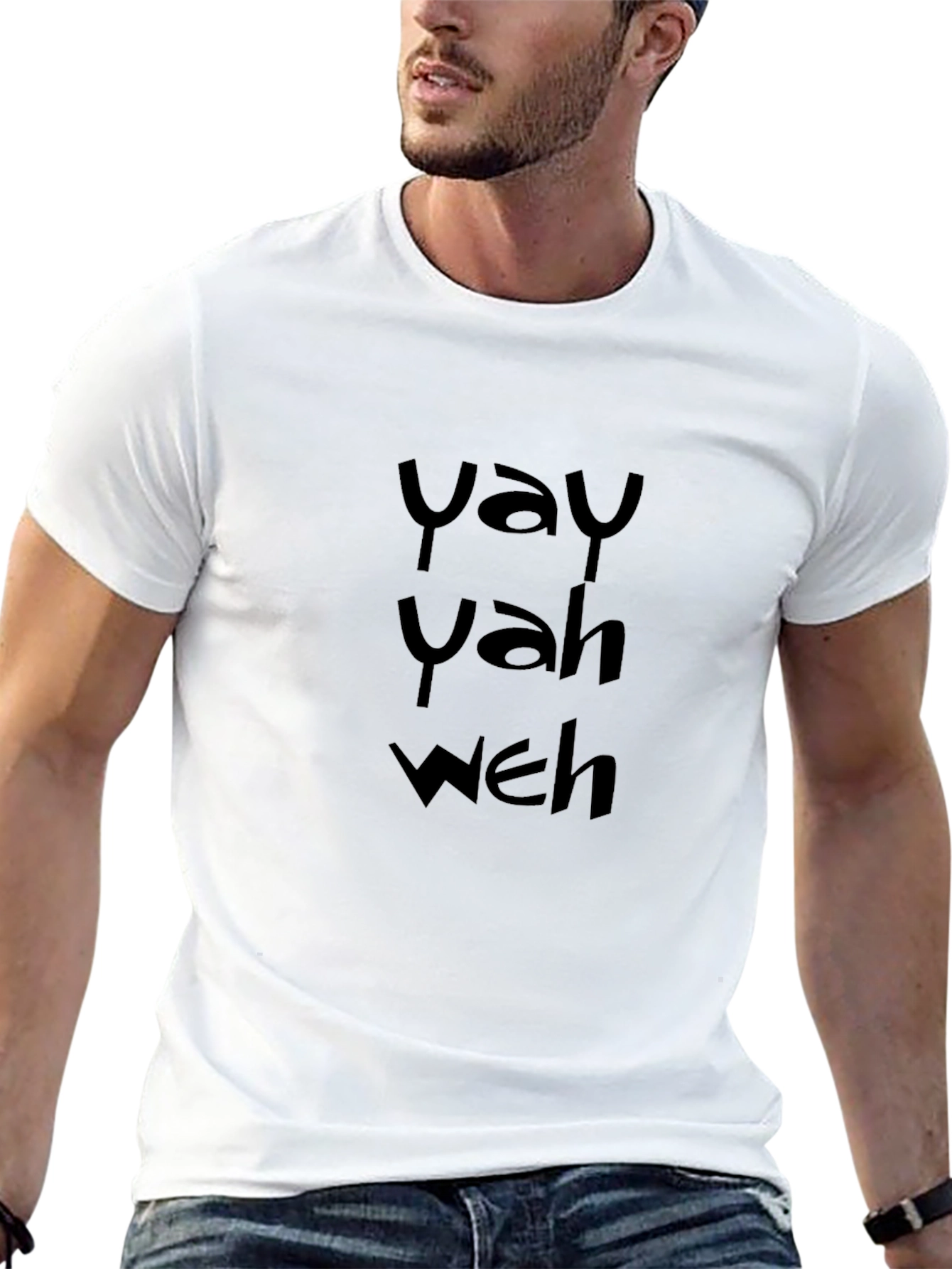 Yay Yah Weh Black T-Shirt