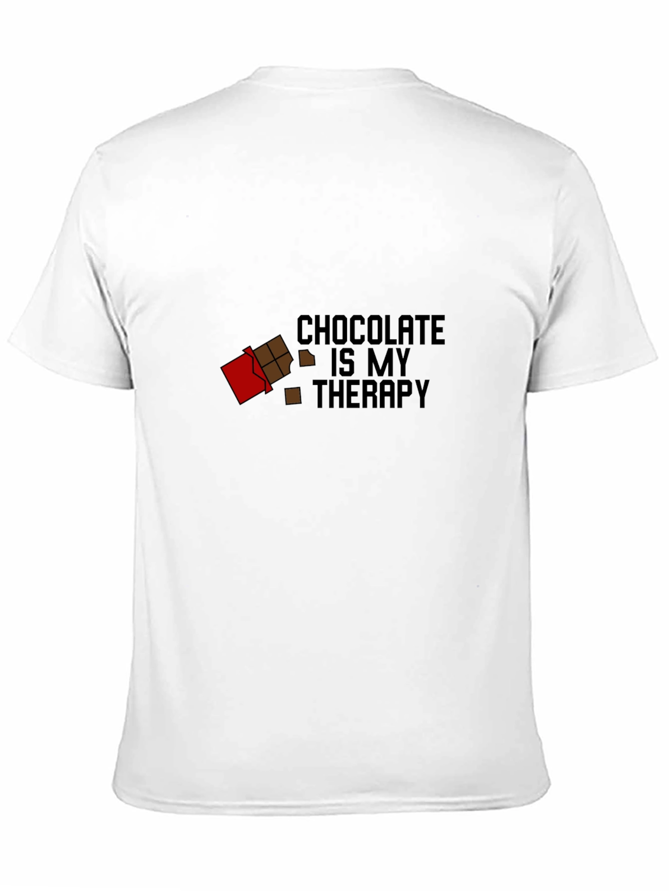 Chocolate Therapy T-Shirt - Funny Graphic Tee