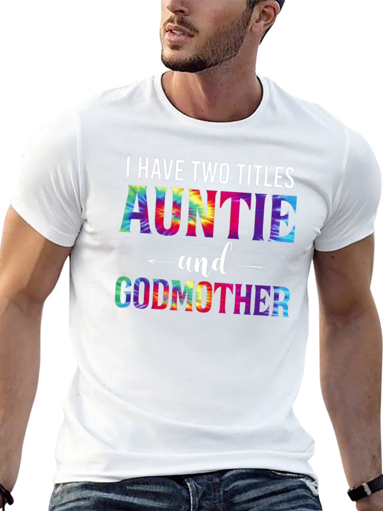 I Have Two Titles Auntie and Godmother T-Shirt