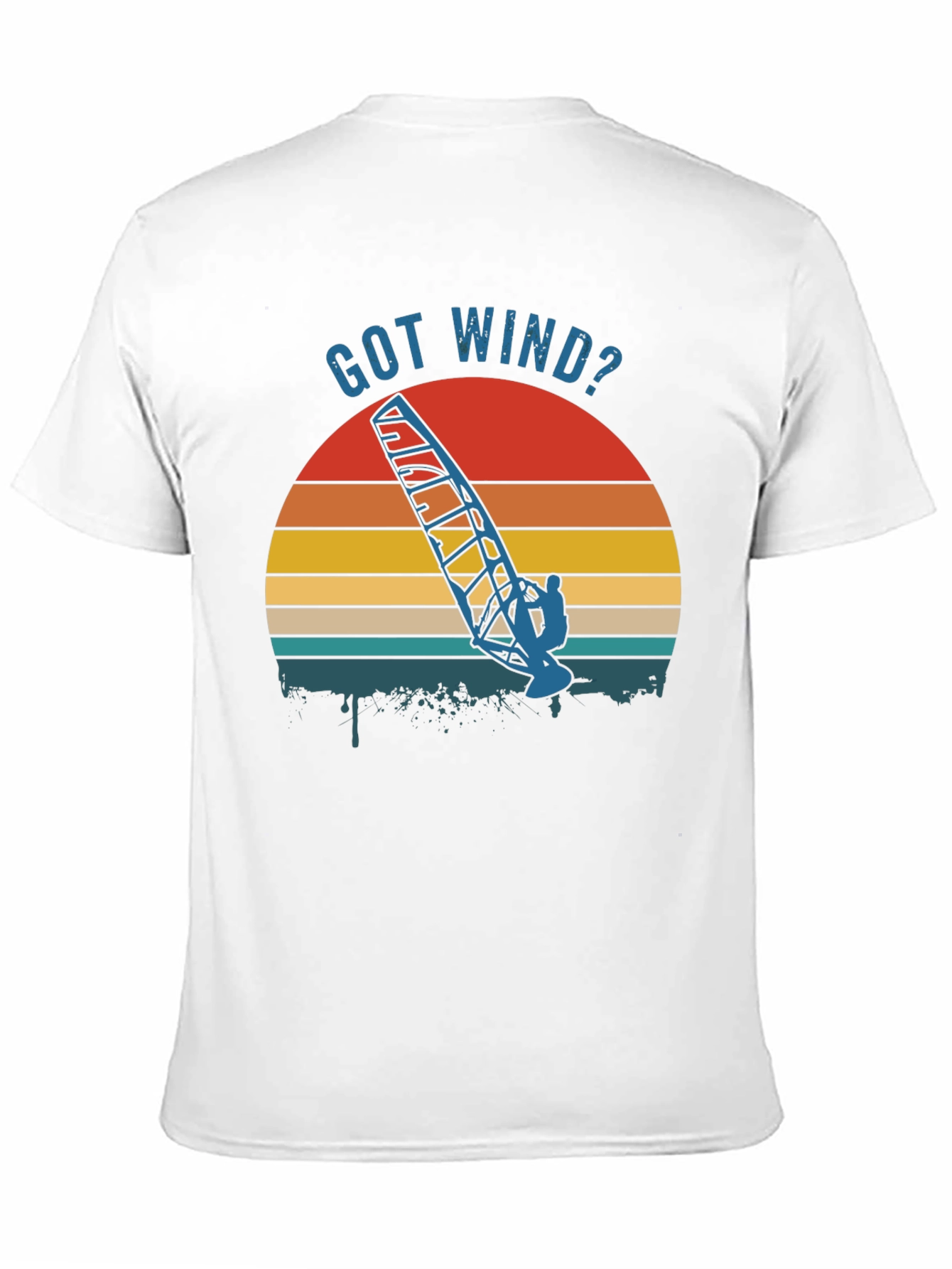 Got Wind? Retro Windsurfing T-Shirt