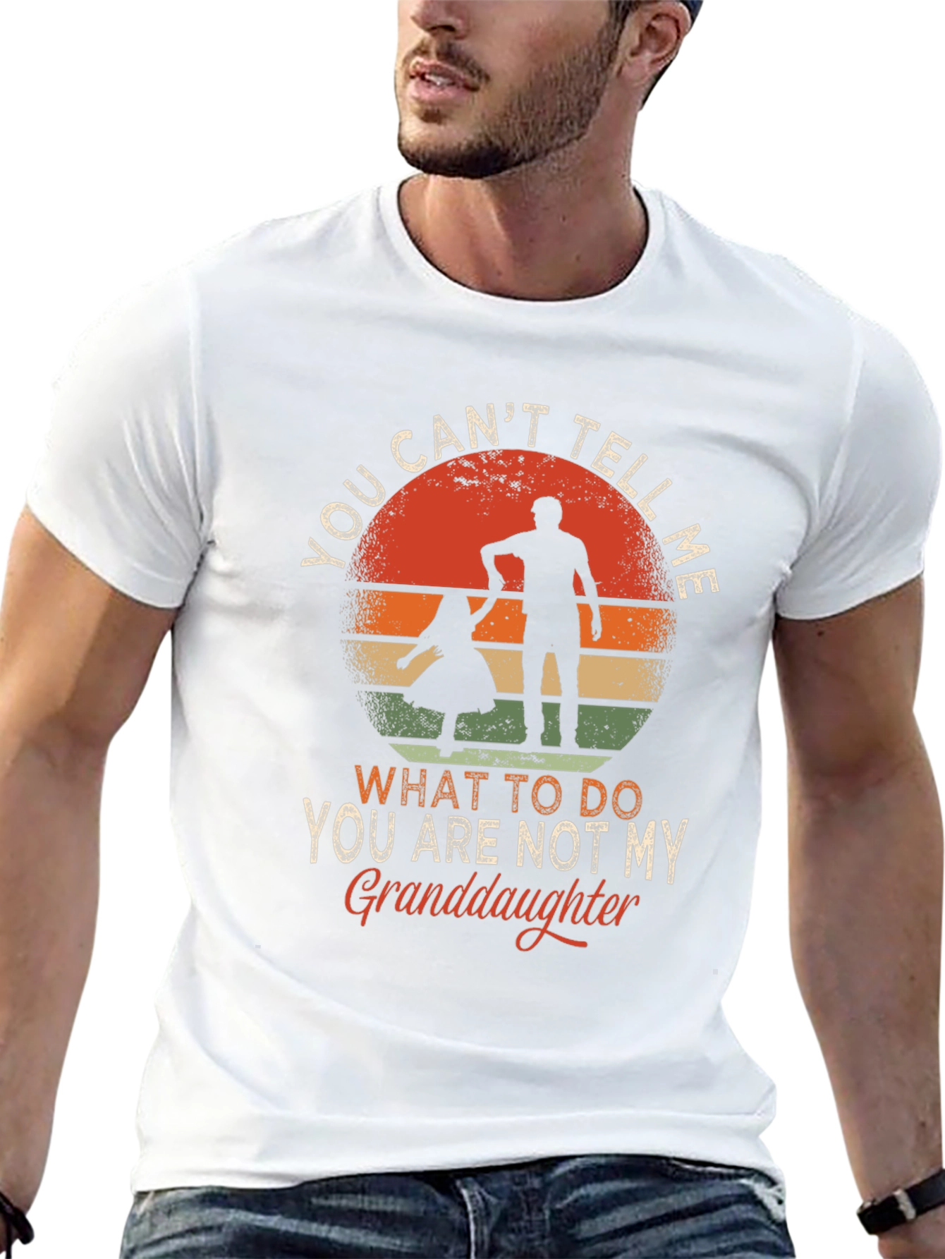 Grandfather Granddaughter Graphic Tee