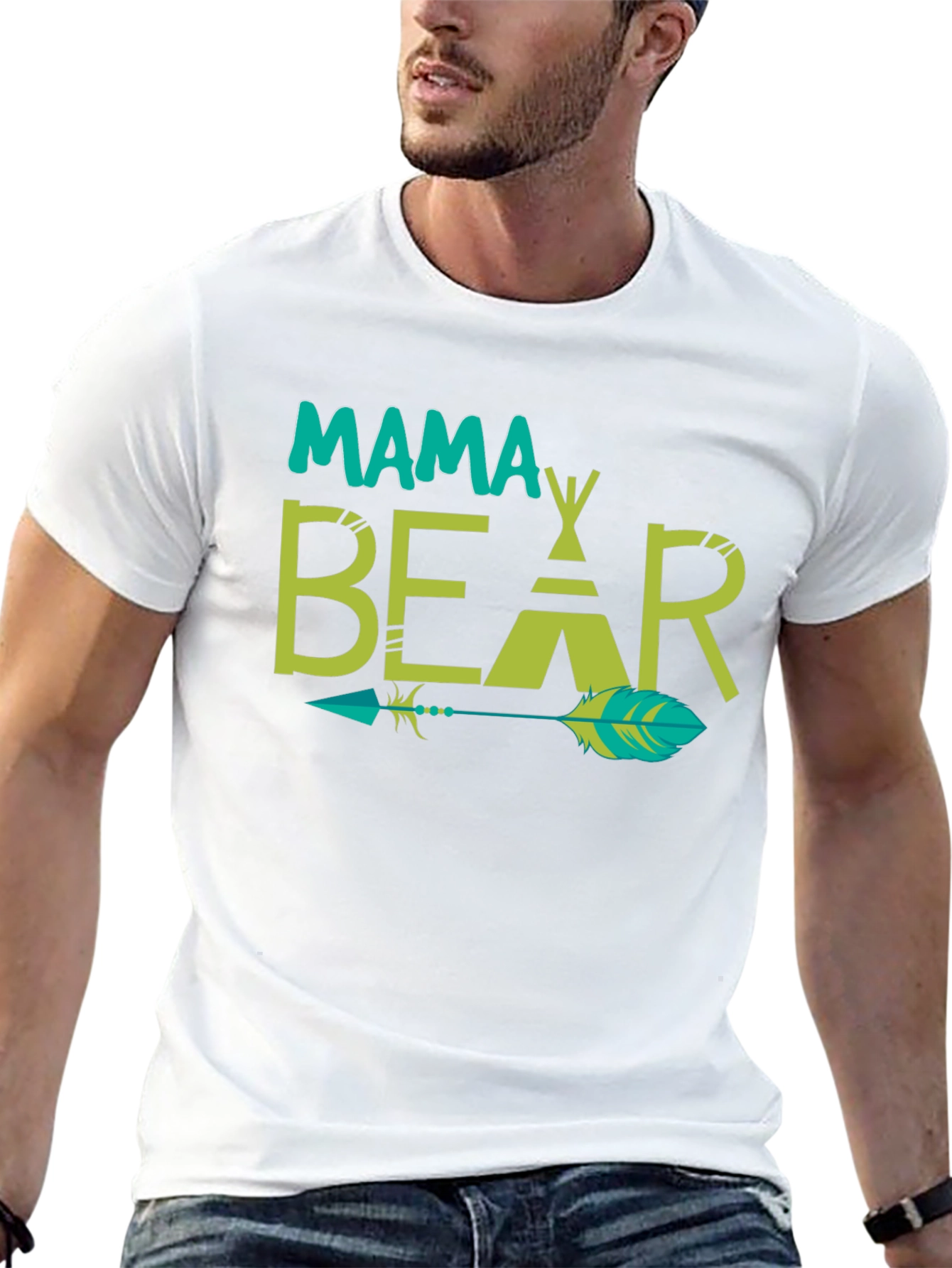 Mama Bear Arrow T-Shirt - Comfort Fit