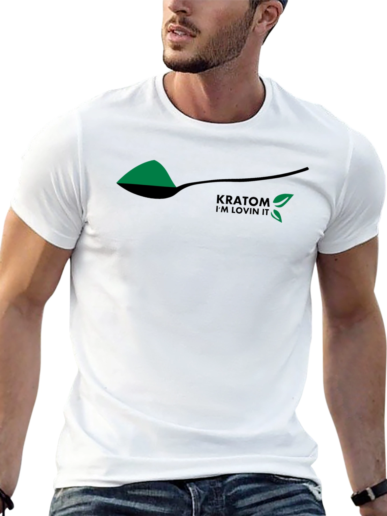 Kratom Im Lovin It Black T-Shirt