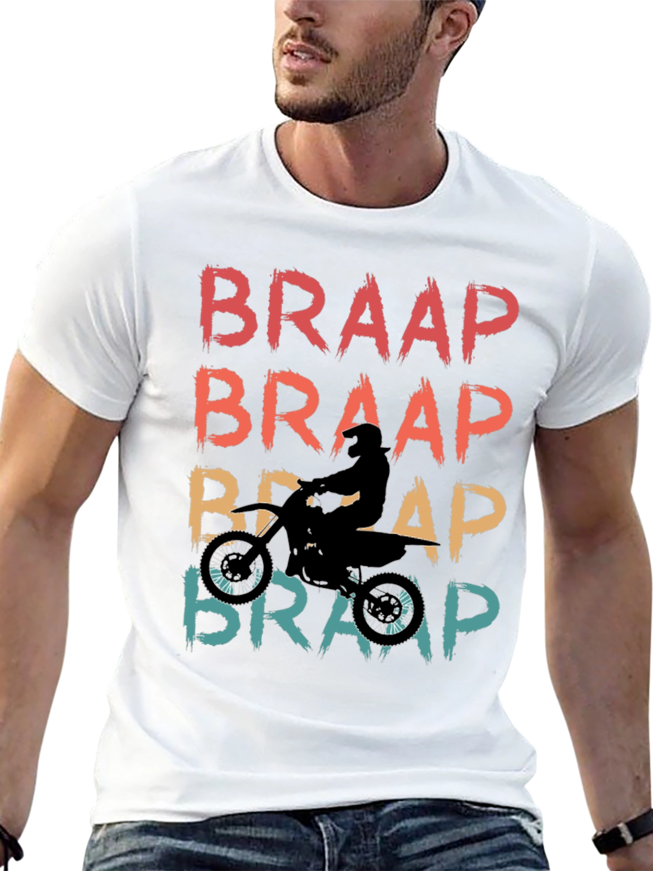 Braap Motocross Graphic Tee