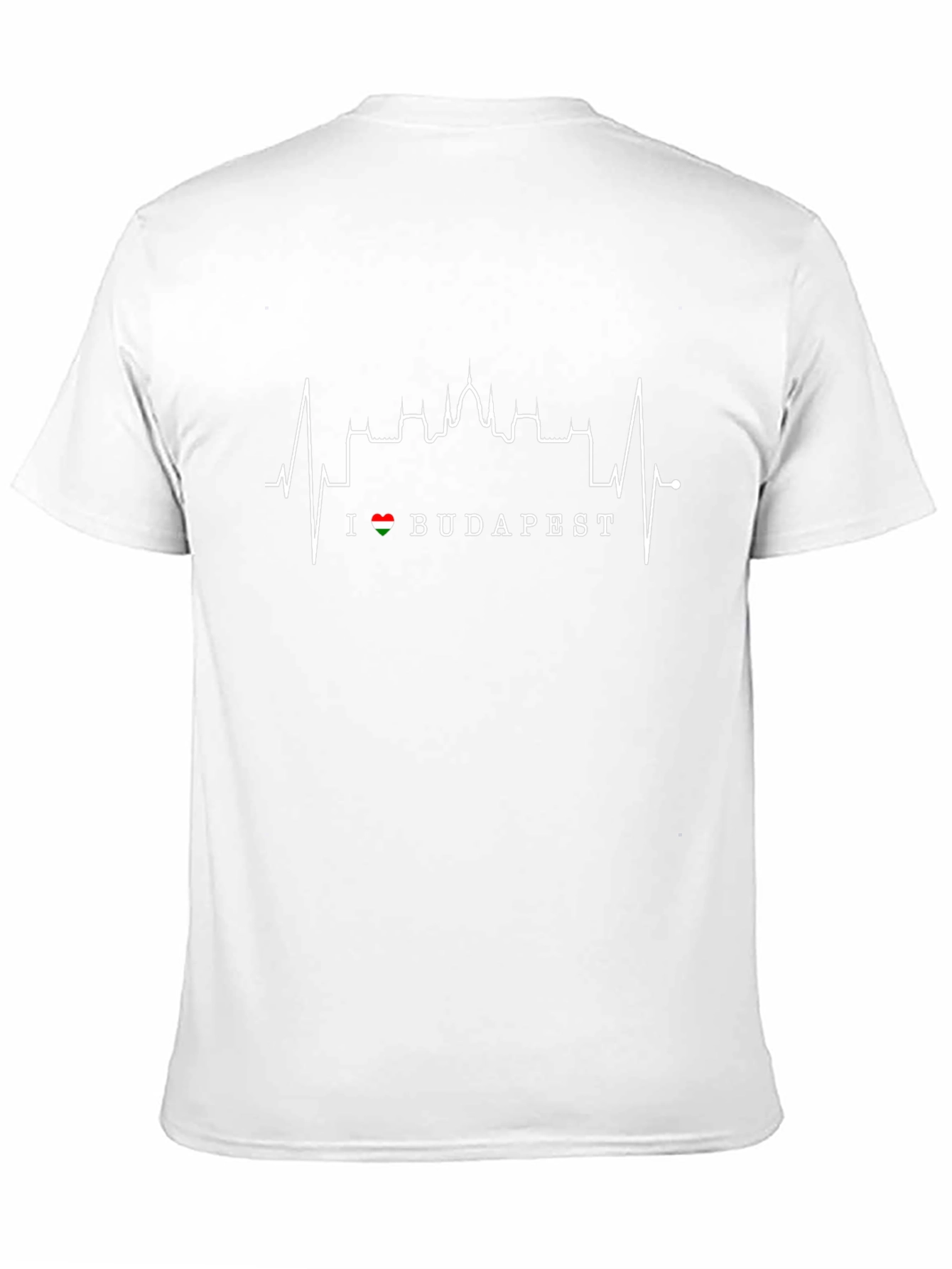 I Love Budapest Heartbeat T-Shirt