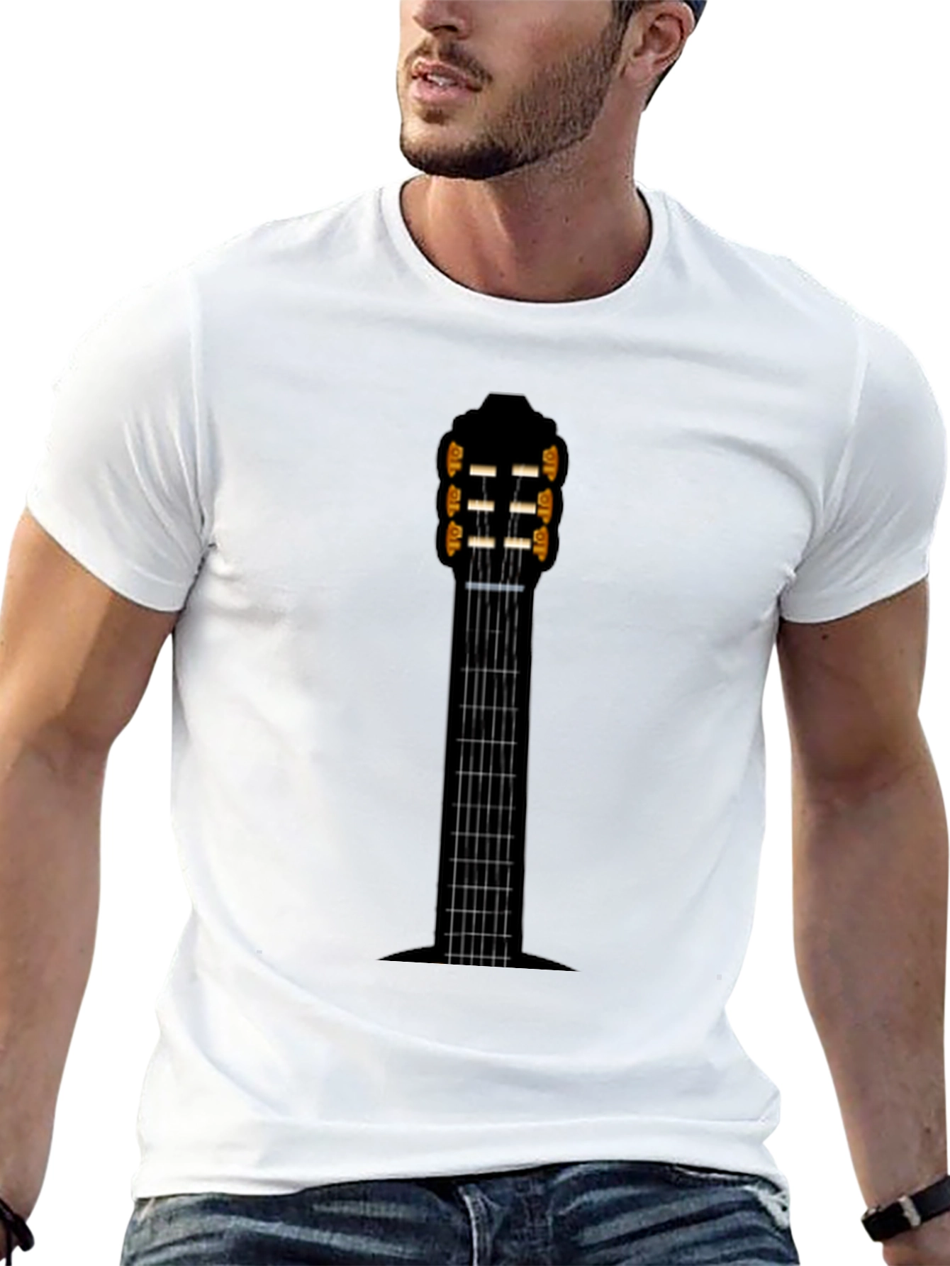 Guitar Neck T-Shirt - Musician Tee