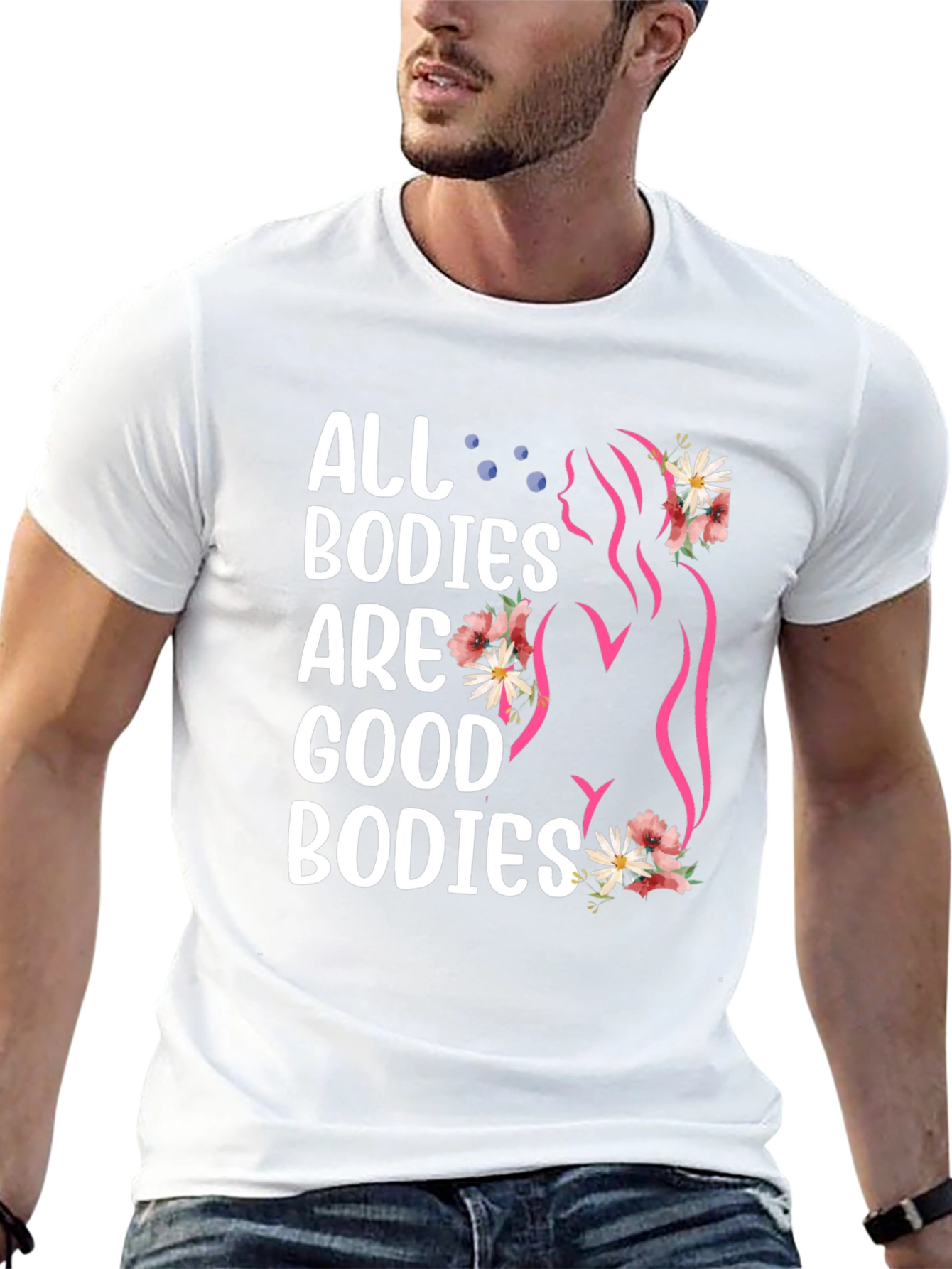 All Bodies Are Good Bodies Graphic Tee