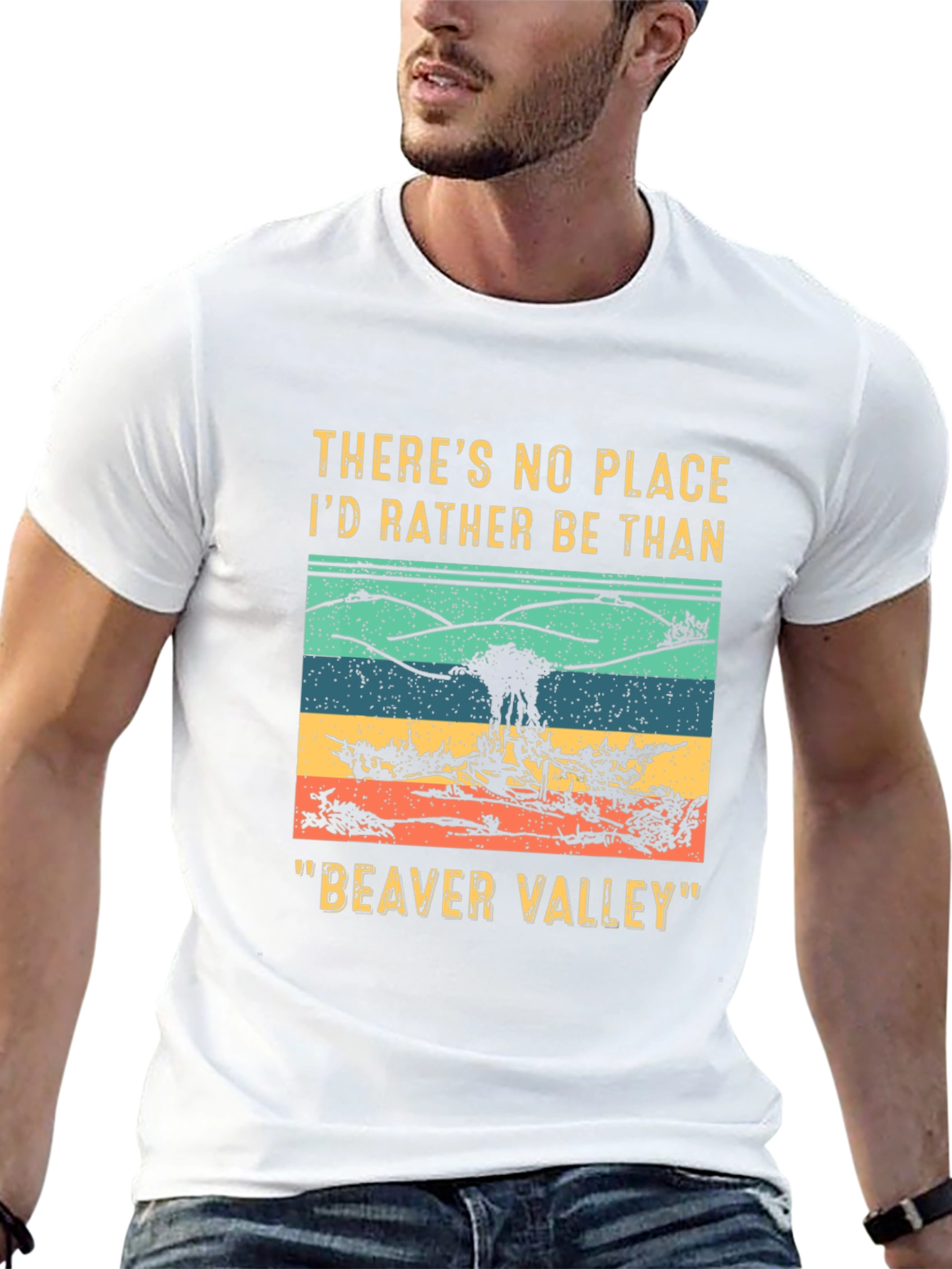 Beaver Valley Graphic Tee - Outdoor Adventure Shirt